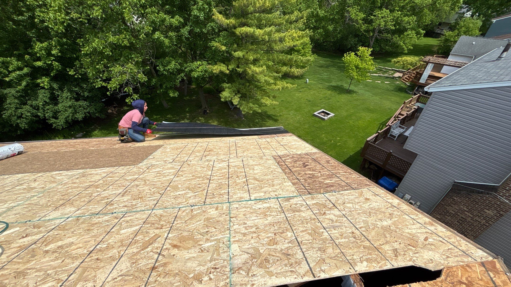 Roof Replacement using Owens Corning Duration Flex by 180 Contractors