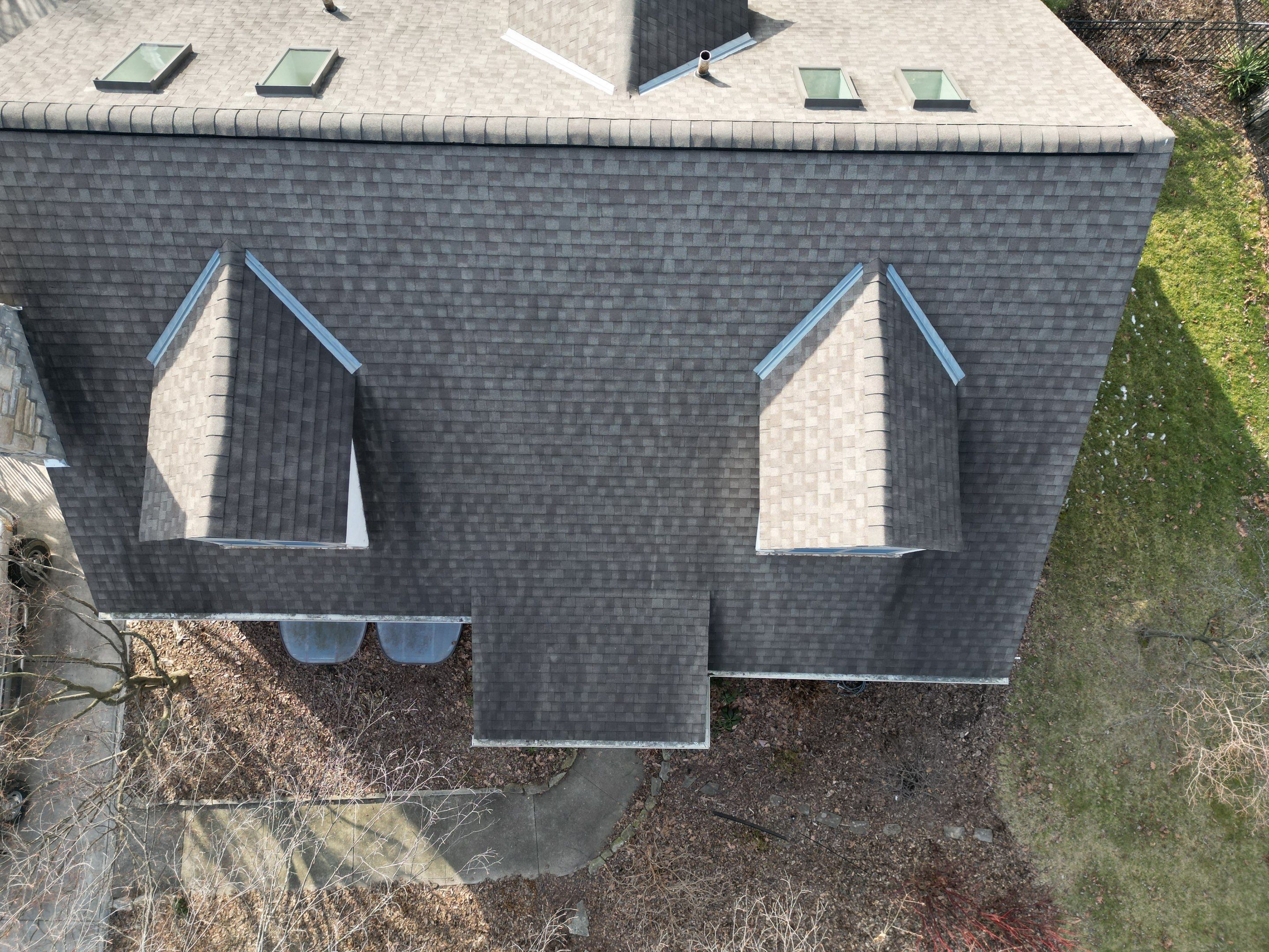 Residential Roofing Installation using Timberline HDZ Shingles - Weathered Wood by RoofX 
