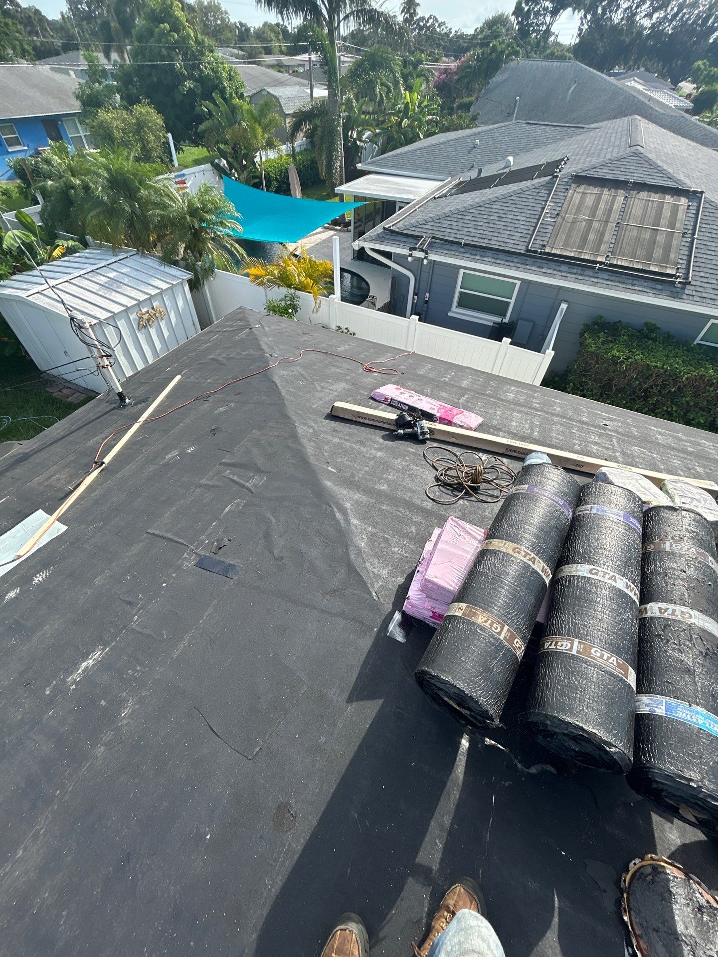 Project in St. Petersburg 33713 by Mitchell Roofing Company LLC 