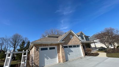 Turtle Shell gutter protection installation in Mokena, IL 60448, photograph 2