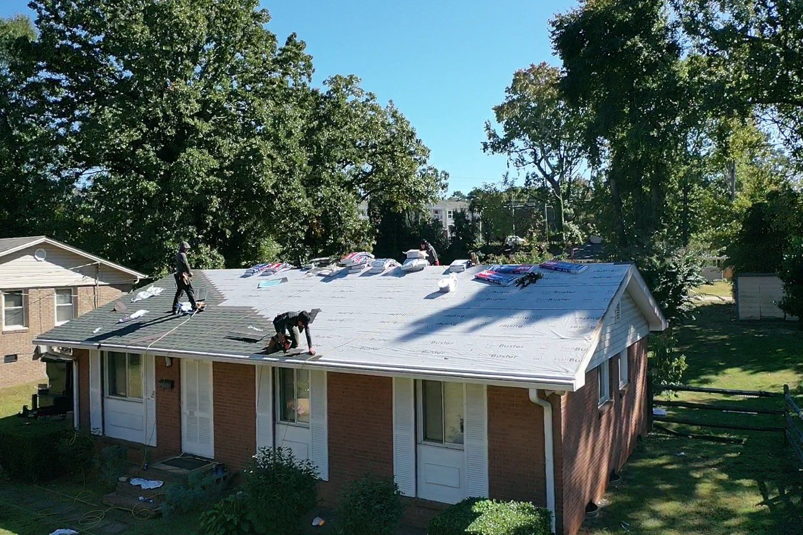 Project in Charlotte by ALL ROOFS & CONS.