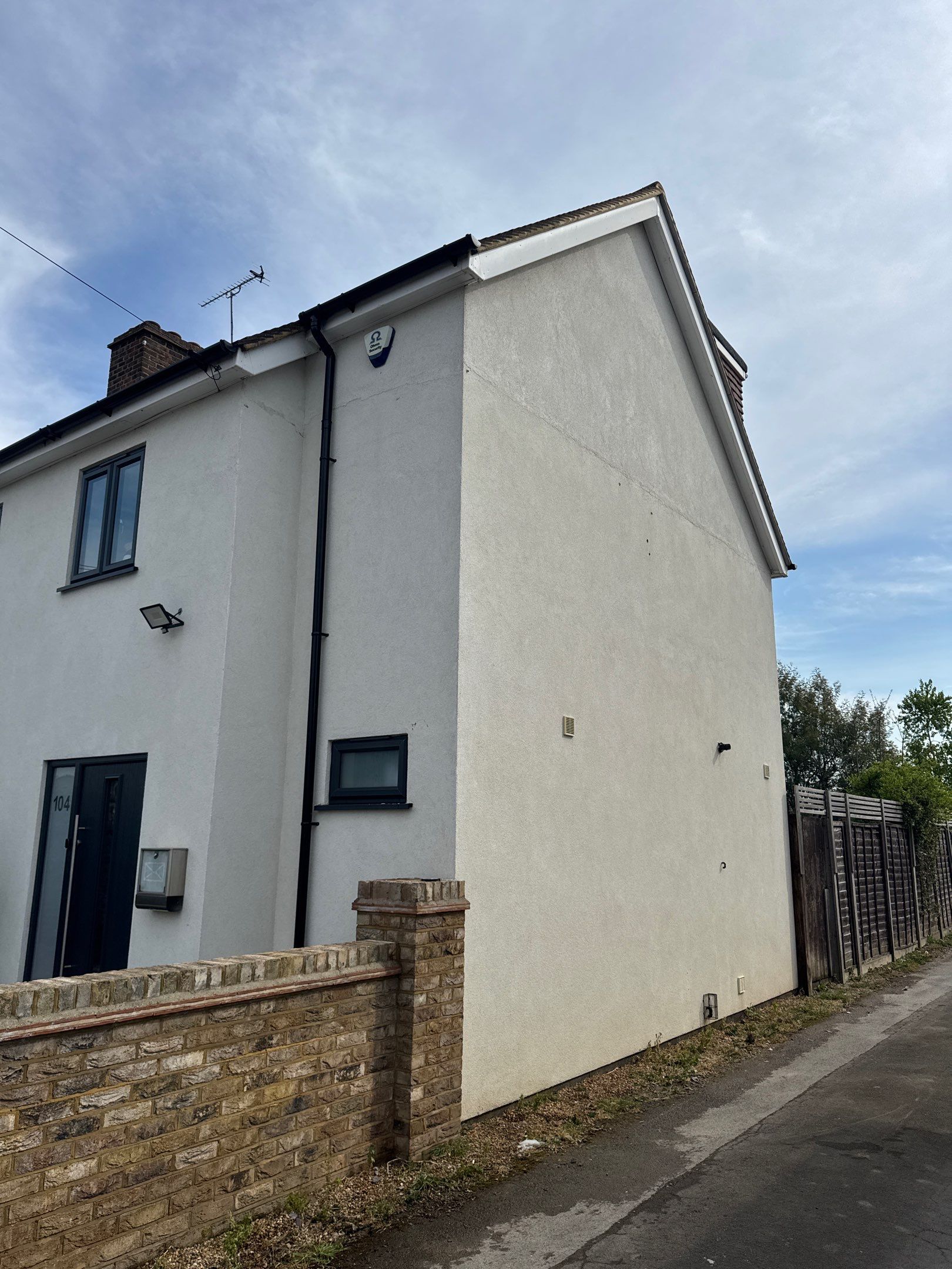 Render Clean using Softwash Equipment by Ges Exterior Cleaning ltd
