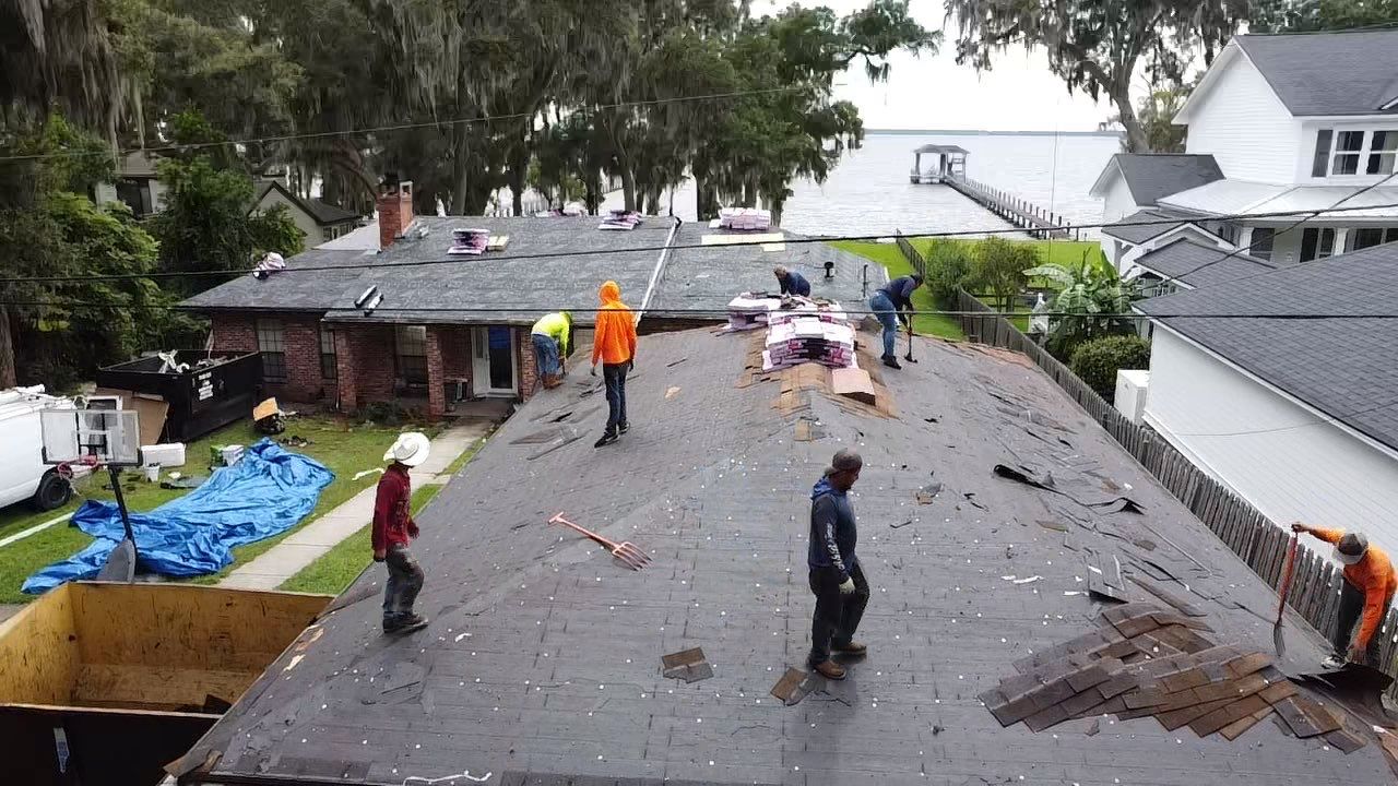 Residential Roofing Installation using Owens Corning TruDefinition Duration Shingles by Galaxy Builders, Inc.