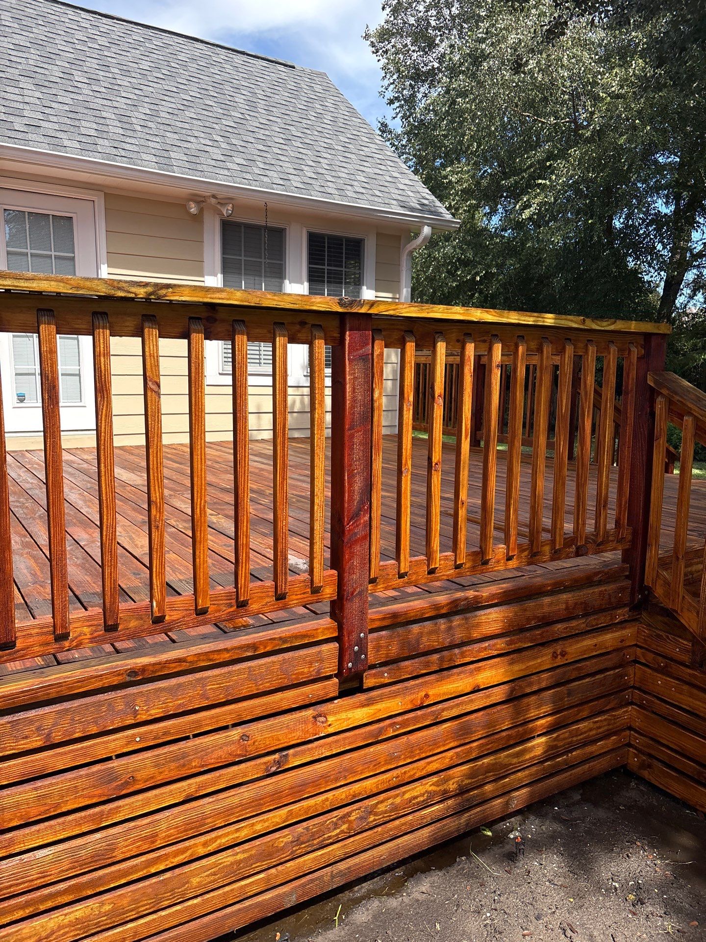 Deck using Wood Sealant by DuraSeal