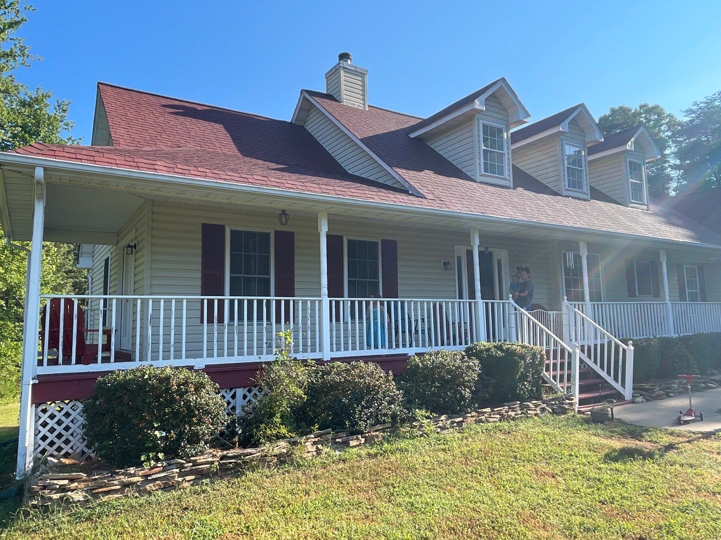 Midland Roof- Certainteed Landmark Pro Max Def Red Oak Designer Shingles by RM Banning, Inc.