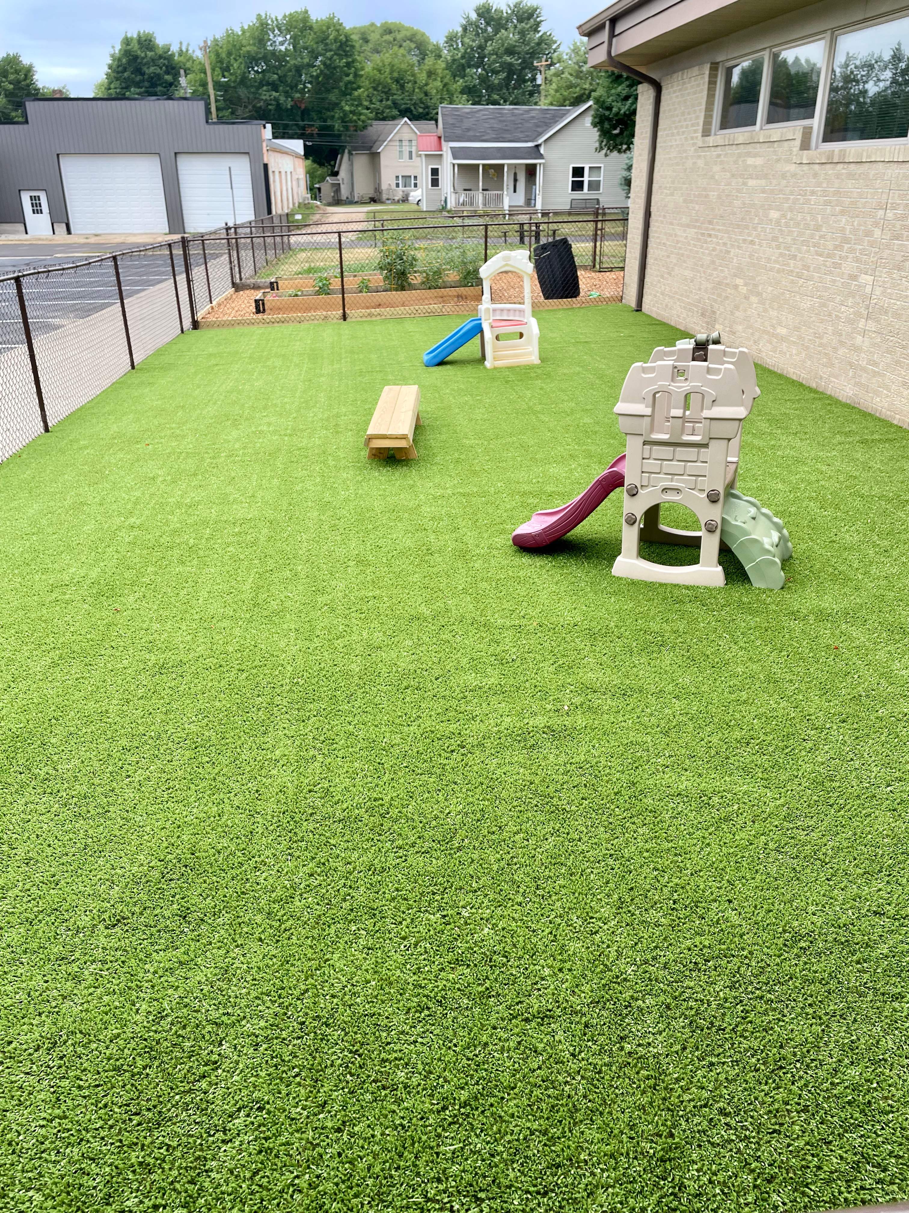 Playground Grass in Akron, IN by ForeverLawn NEIN/INDY