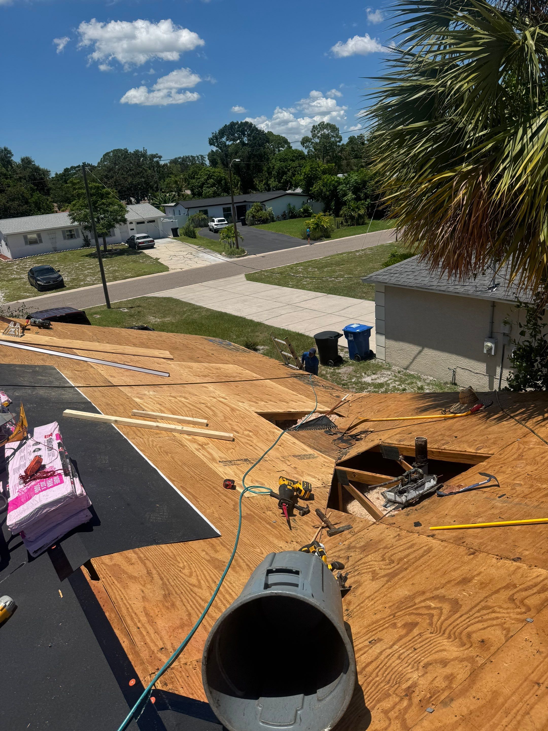 Project in St. Petersburg 33712 by Mitchell Roofing Company LLC