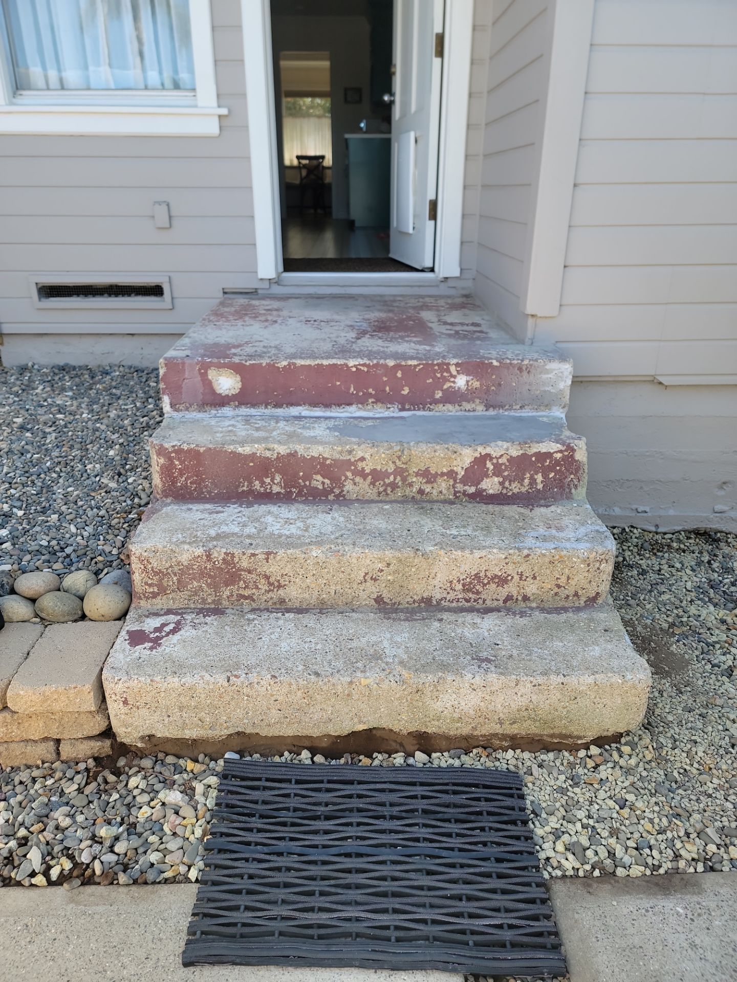 Back porch and steps by MGP Coatings