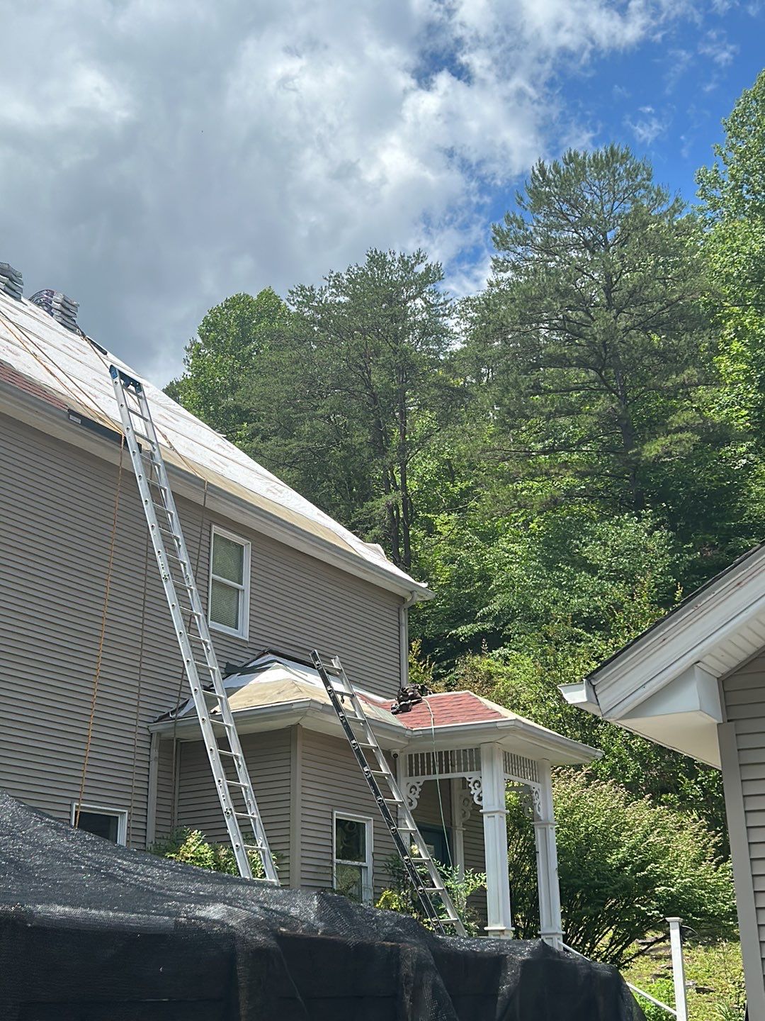 Residential Roofing Installation using Performance Shingles by Mr. Roofer
