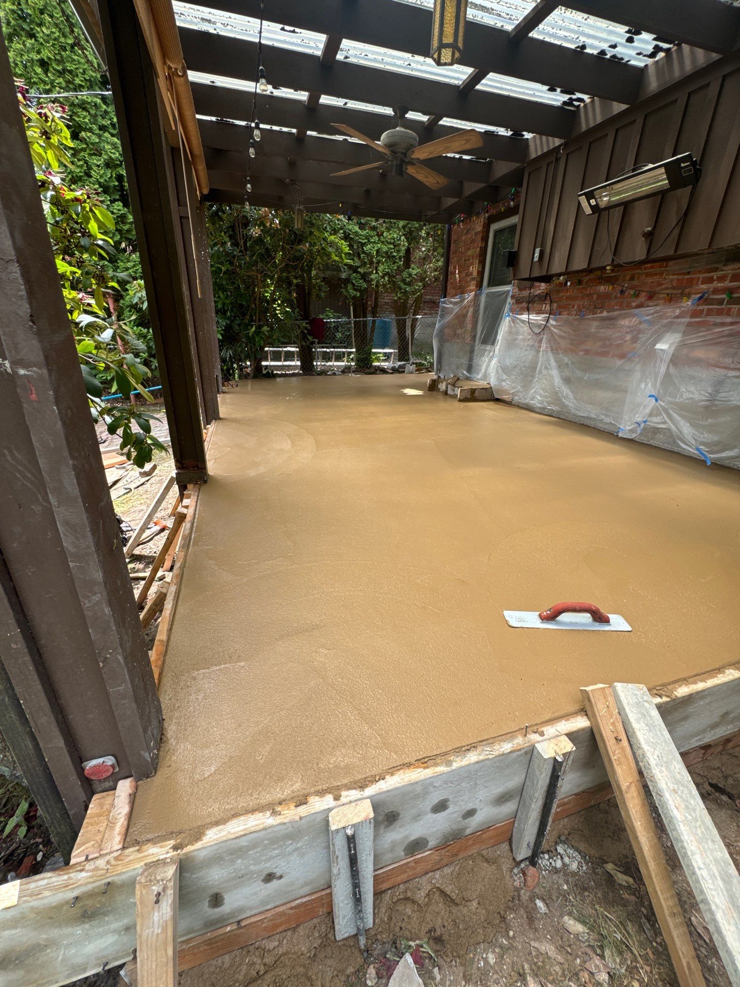 Stamped Concrete Patio | Seattle  by Jireh Asphalt & Concrete Inc 