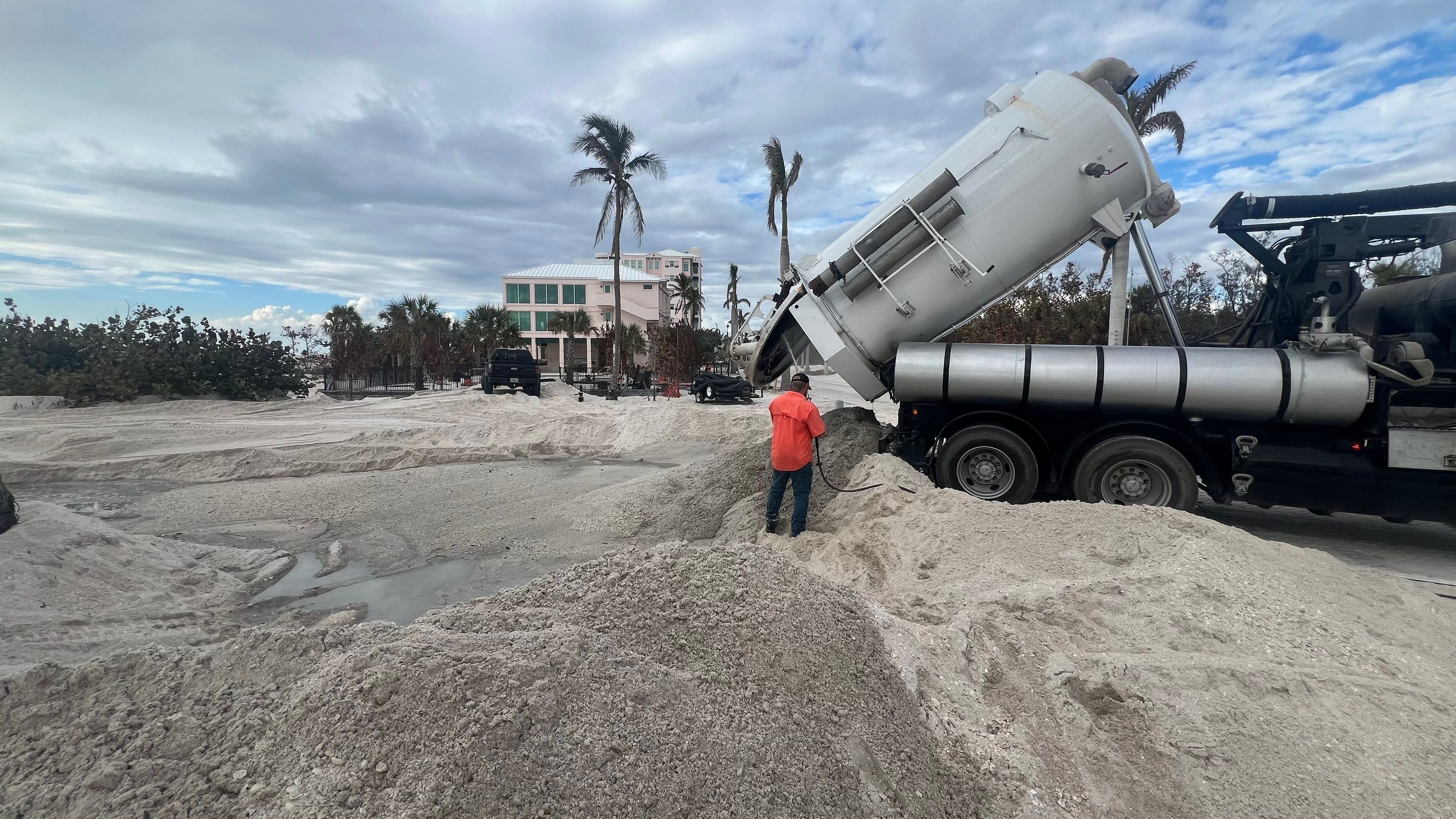 Beachside Community Club Pool Cleanout by Don Mar, Inc. Storm Water Solutions