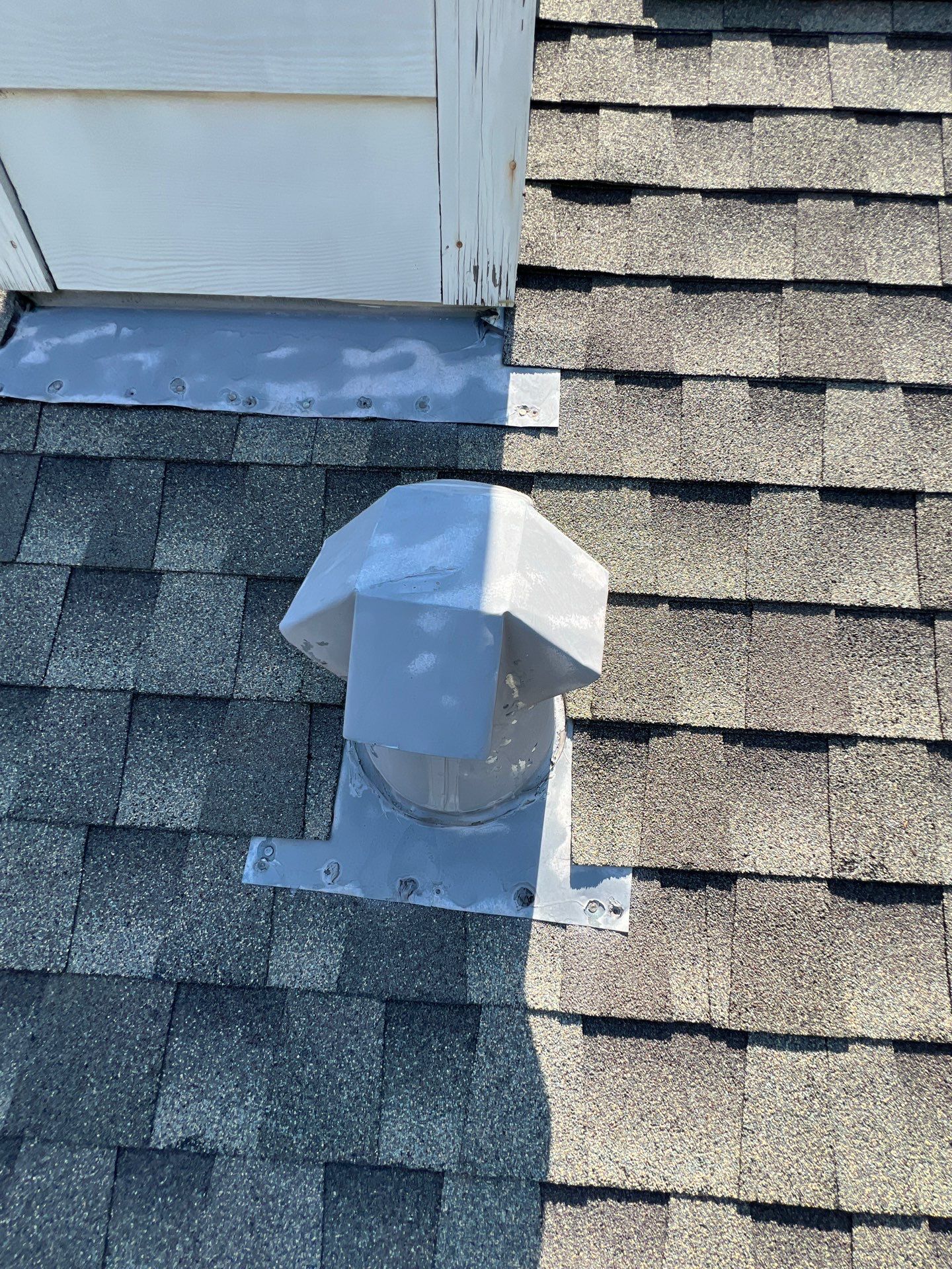 Hail Damage using Metal by Roof Repair Company