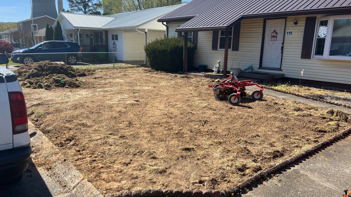 Sod Installation using Fescue Sod by GrassBusters, Inc.