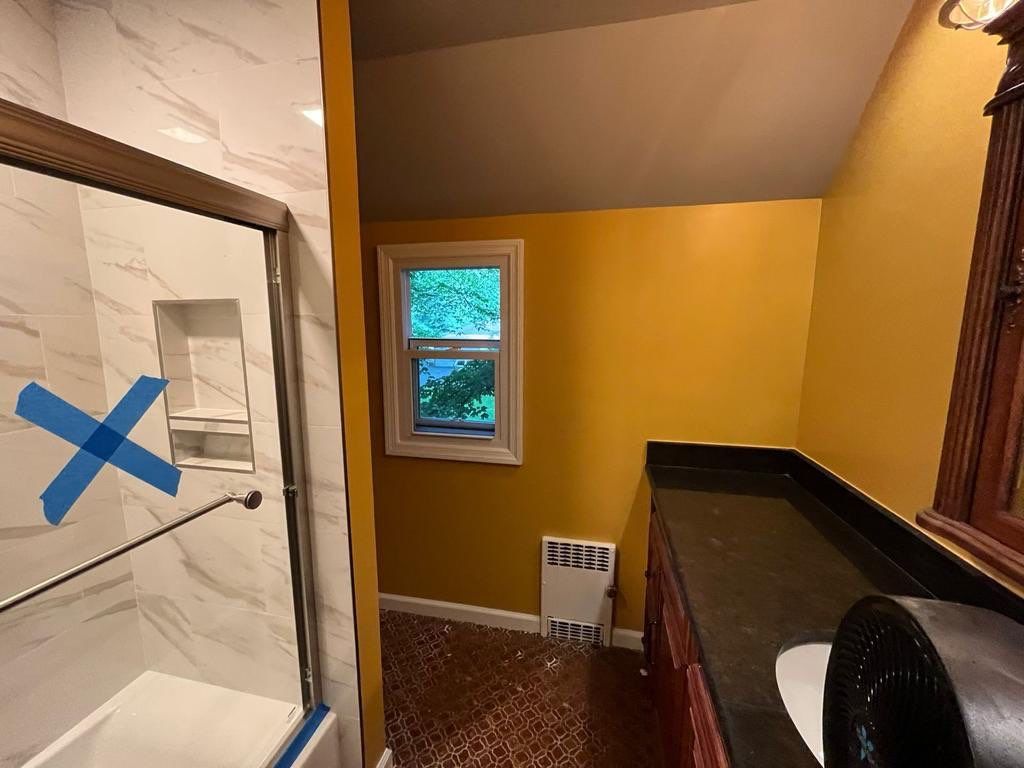 Bathroom Remodel using Tile by Home Concepts Construction