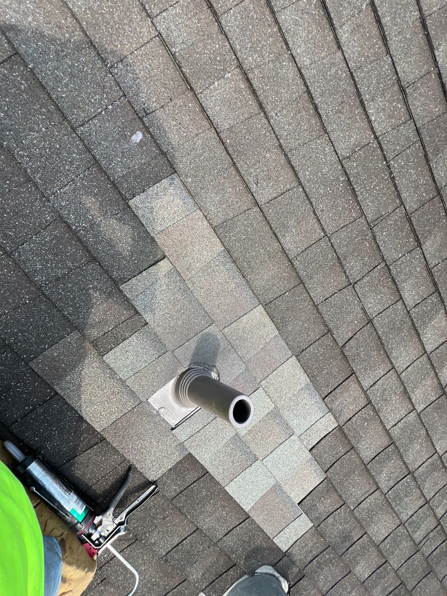Hail Damage using Owen's Corning Duration (Lifetime) Shingles by Roof Repair Company