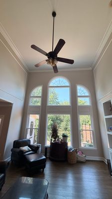 Interior Painting and Surface Restoration for a Large Suwanee Home