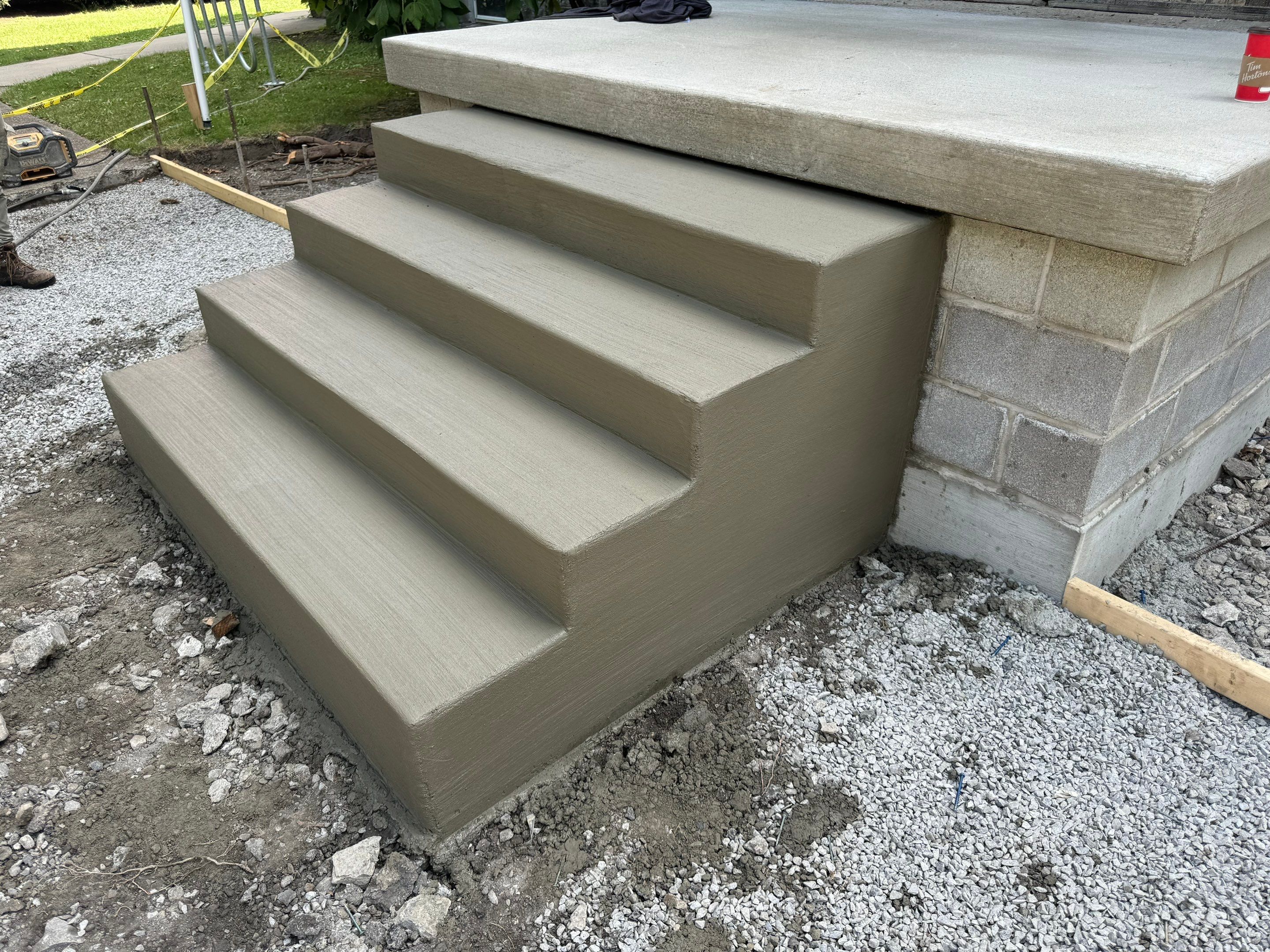 Concrete and Porch by Ivy Lea Construction