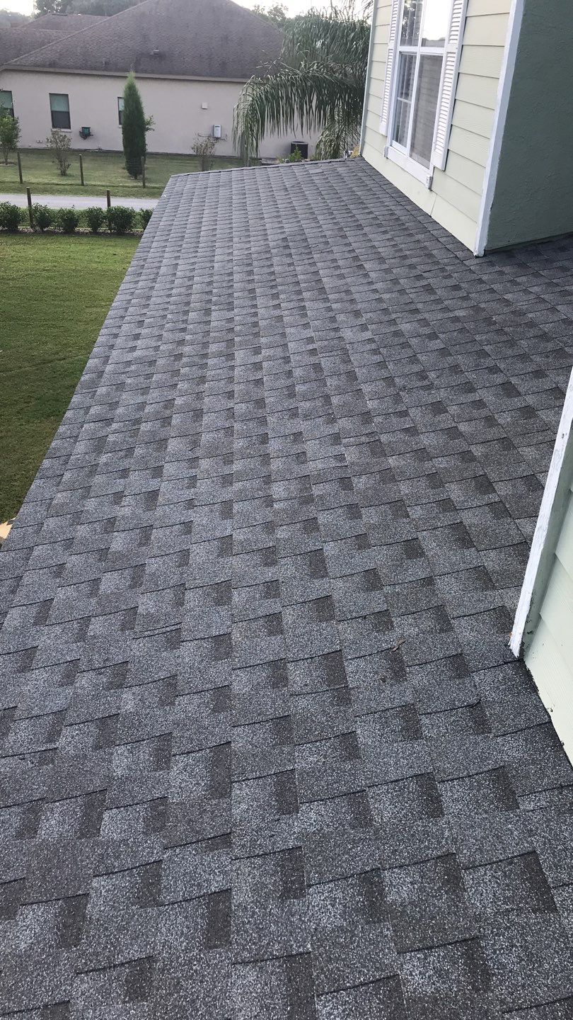 Residential Roofing Installation using GAF HDZ Shingles by Protek Roofing Heating Air & Solar