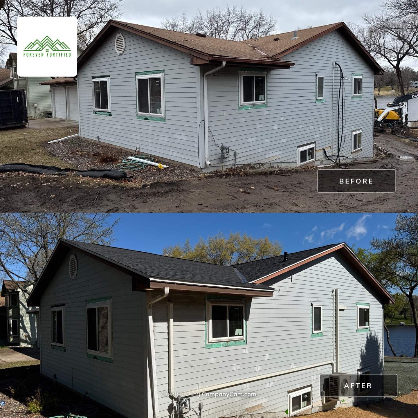 Total Upgrade: Class 4 Roof Replacement + Luxury PuroStone Showers by Forever Fortified