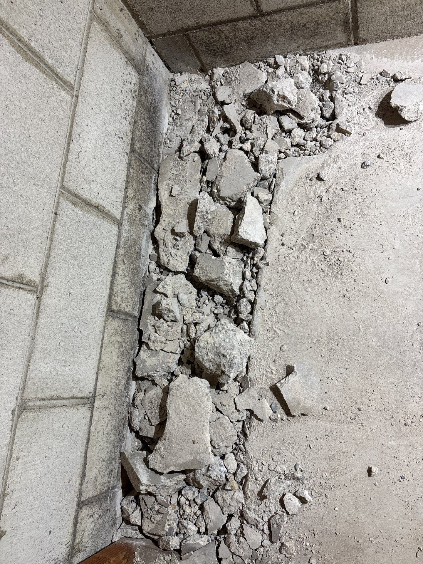 Drain Tile in Roseville for Carston by Waterproofing Northeast
