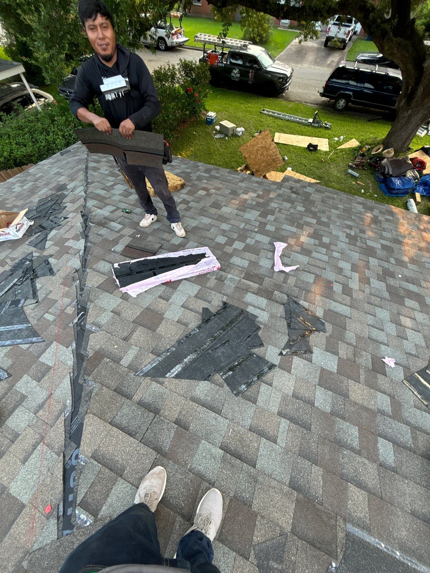 Residential Roofing Repair using Owen's Corning Duration (Lifetime) Shingles by Roof Repair Company