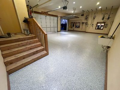 Garage using Slate Stone