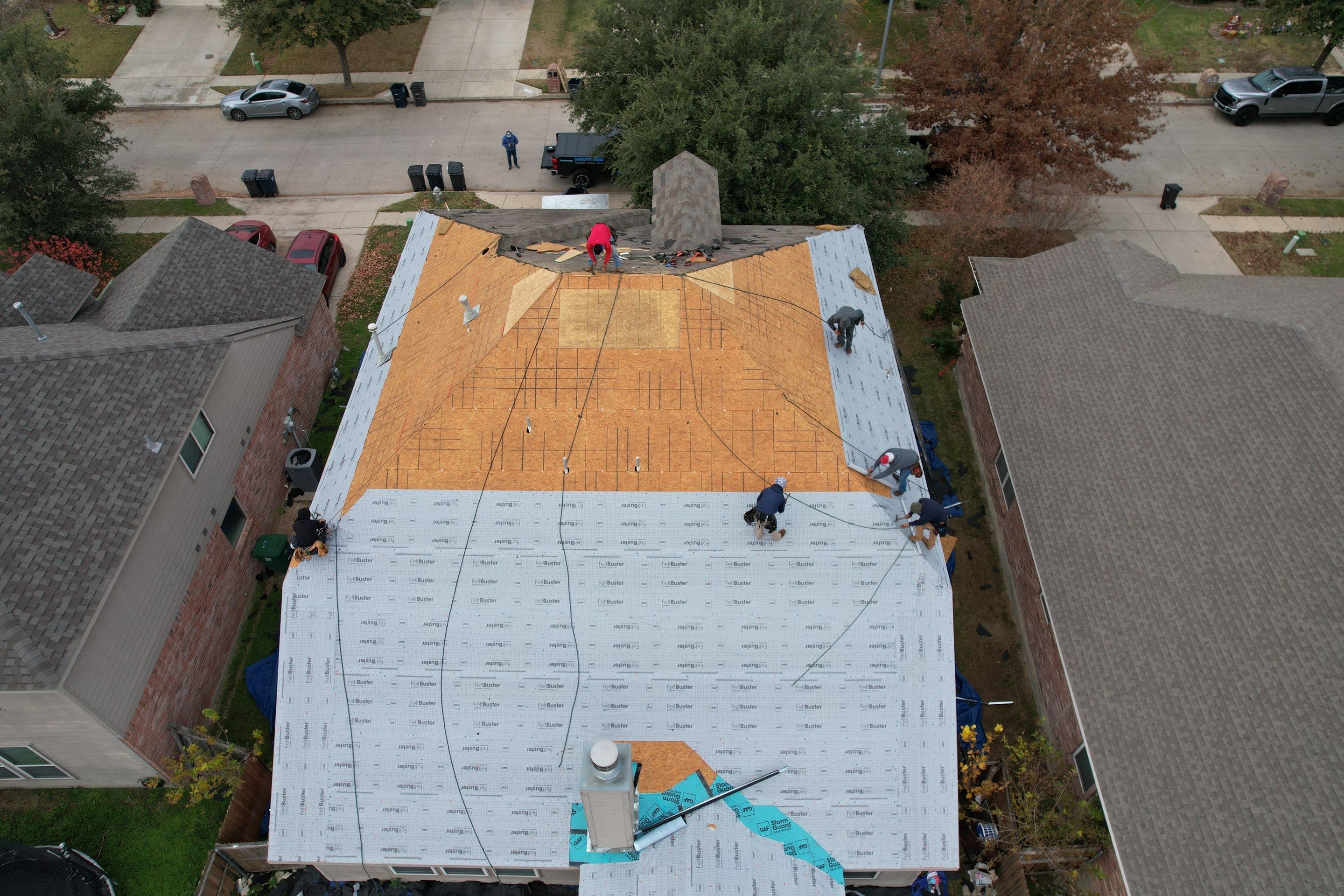 Project in Fort Worth by Zeus Exteriors