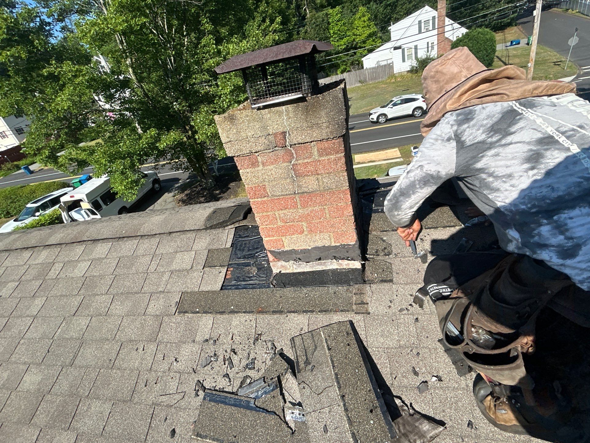 Chimney Flashing, Siding & Roof Leak Repair by Mighty Dog Roofing of Greater Middlesex County