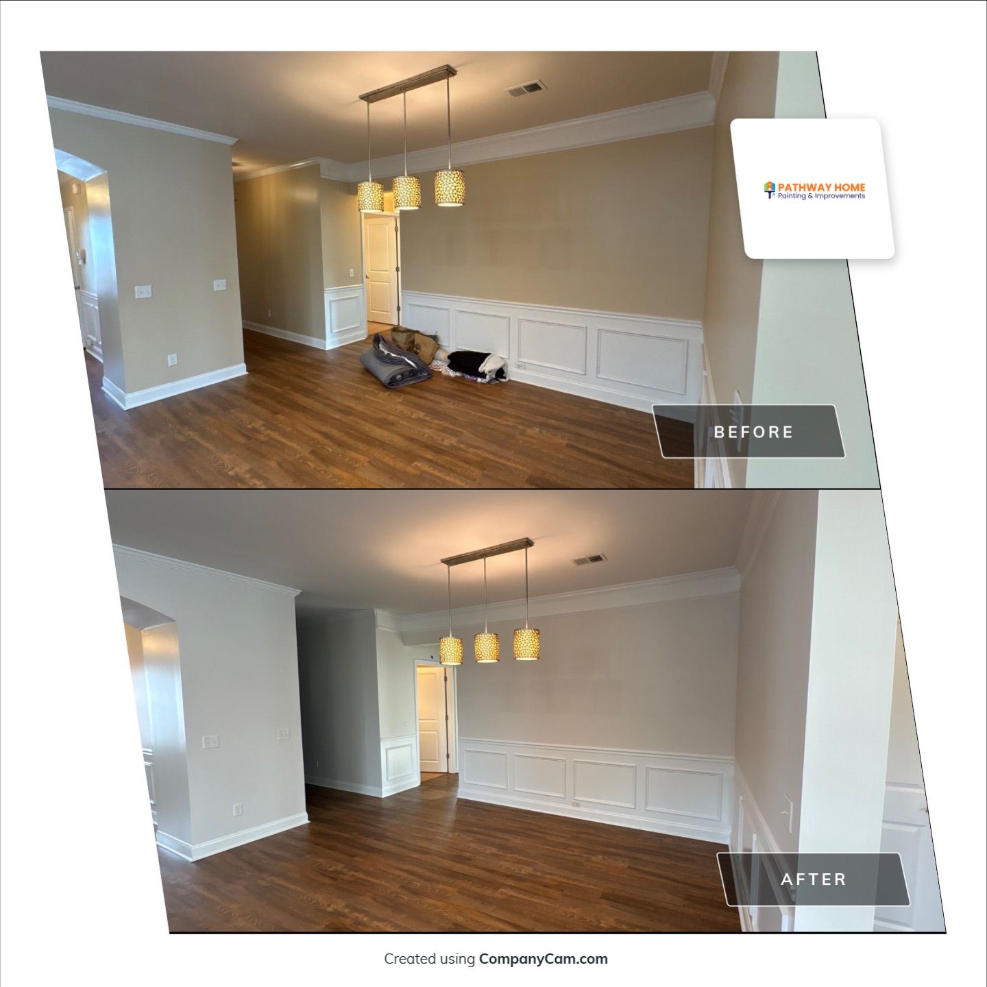 From Concern to Comfort: A Full Interior Transformation Done Right by Pathway Home Painting & Improvements