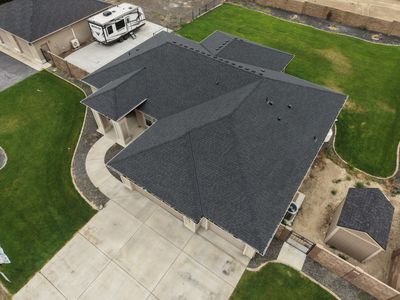 Full Architectural Shingle Roof Installation E Sagebrush Rd Kennewick, WA 99338 The Denali System - Certainteed Landmark® Shingle - Moire Black