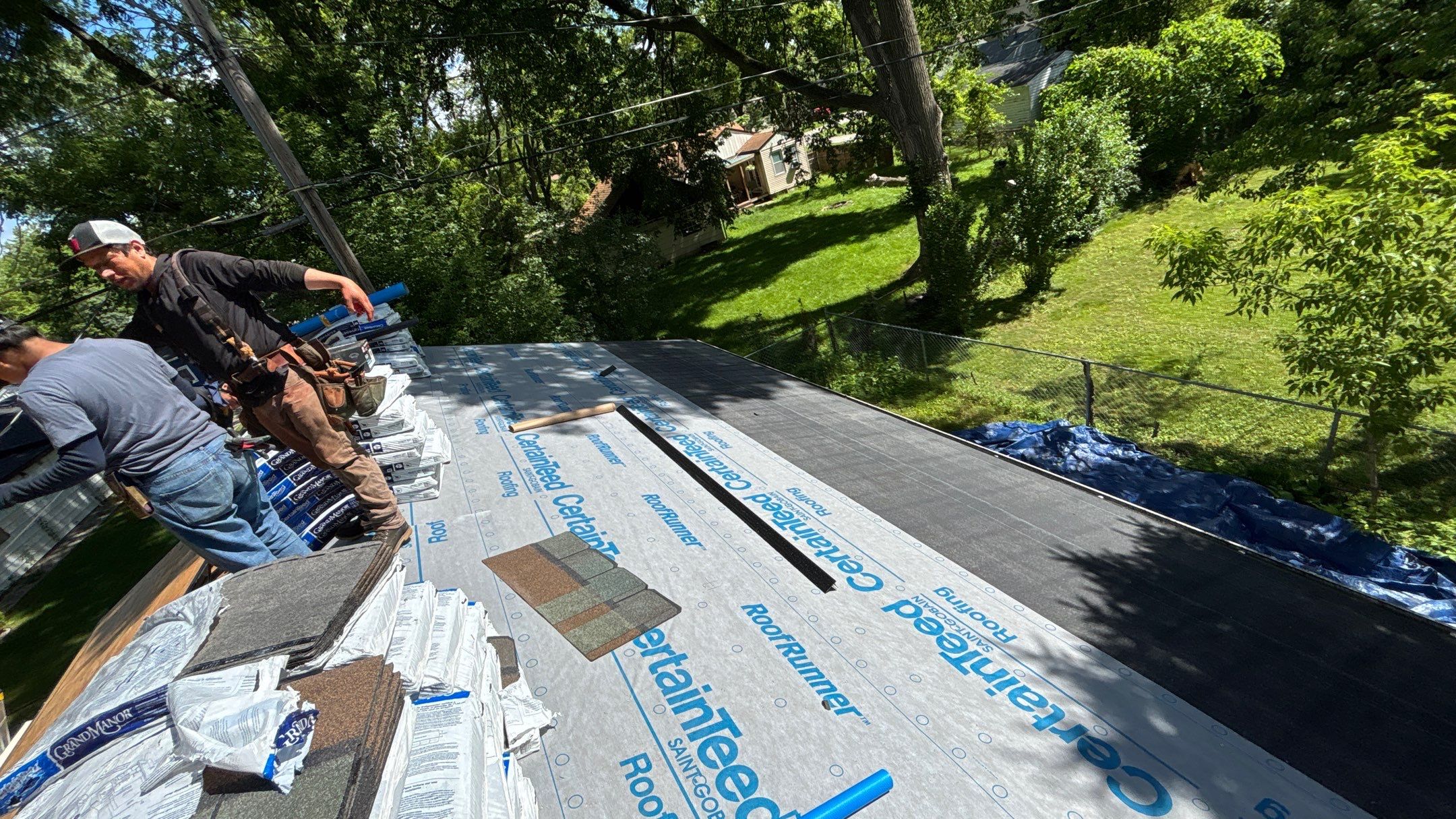 Roof Replacement using CertainTeed Landmark by 180 Contractors