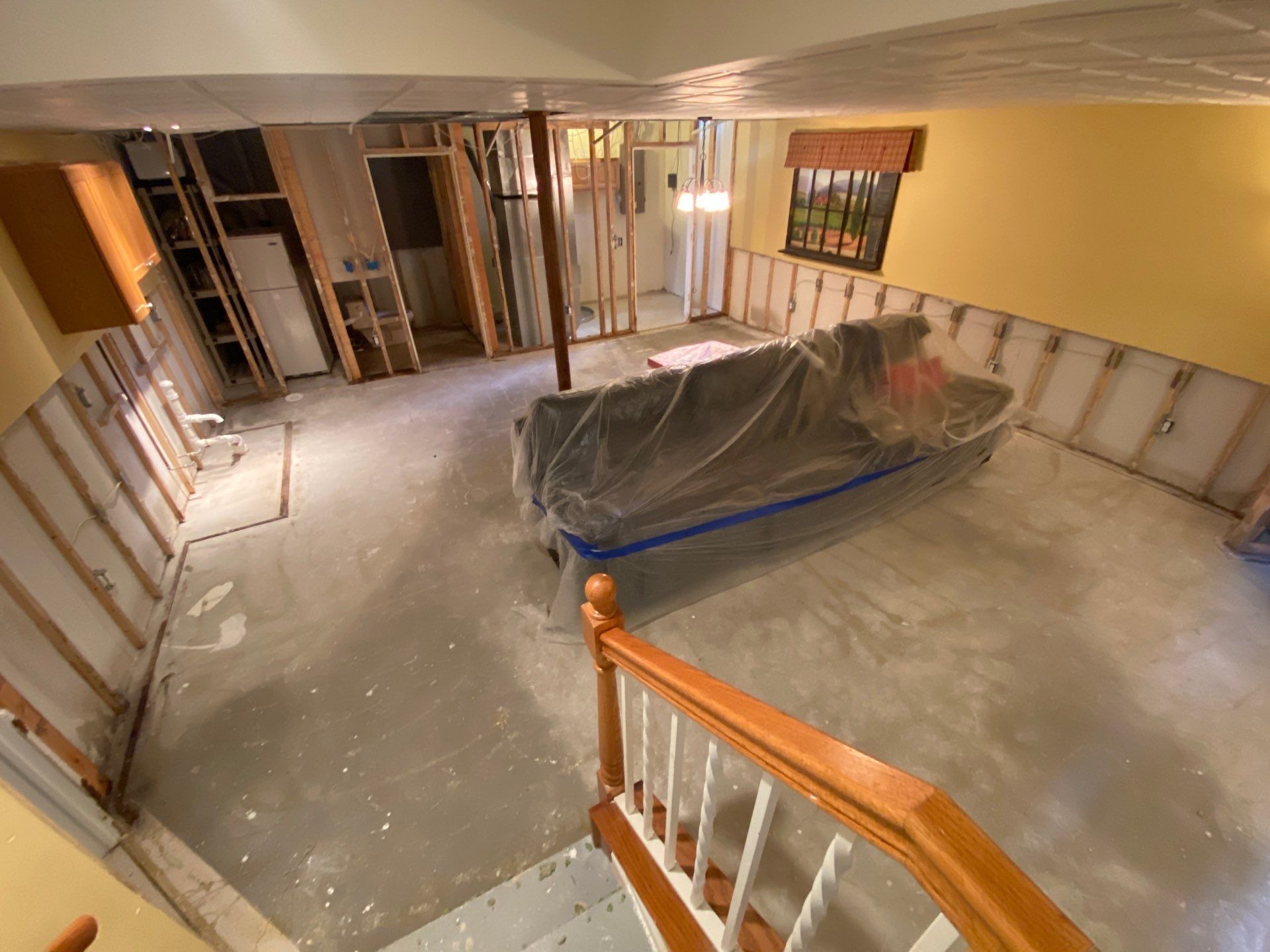 Project in Novi by EzDry Water Mitigation & Property Restoration