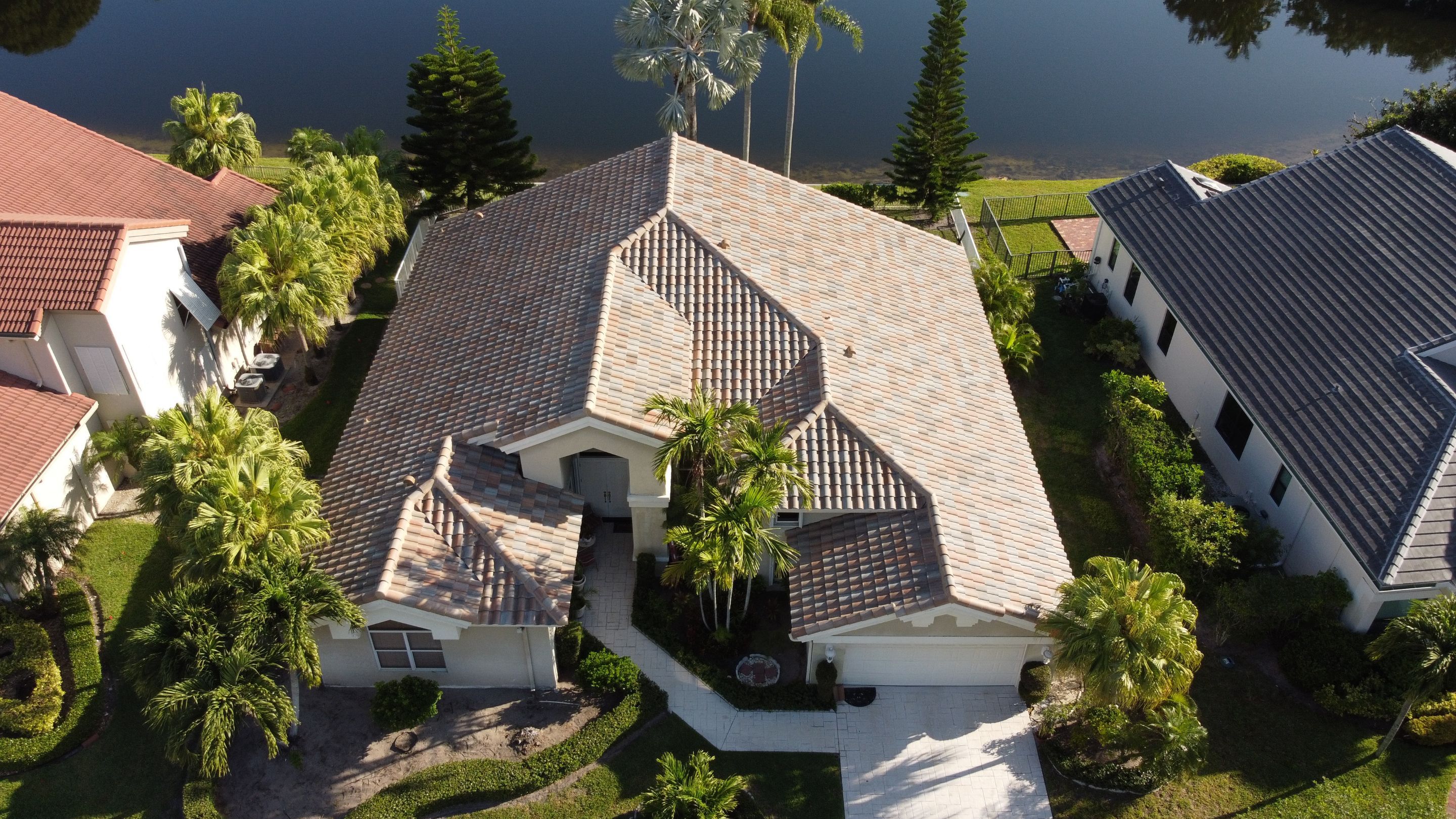 Residential Roofing Installation using Eagle Roofing Tile by BLUES BROTHERS ROOFING