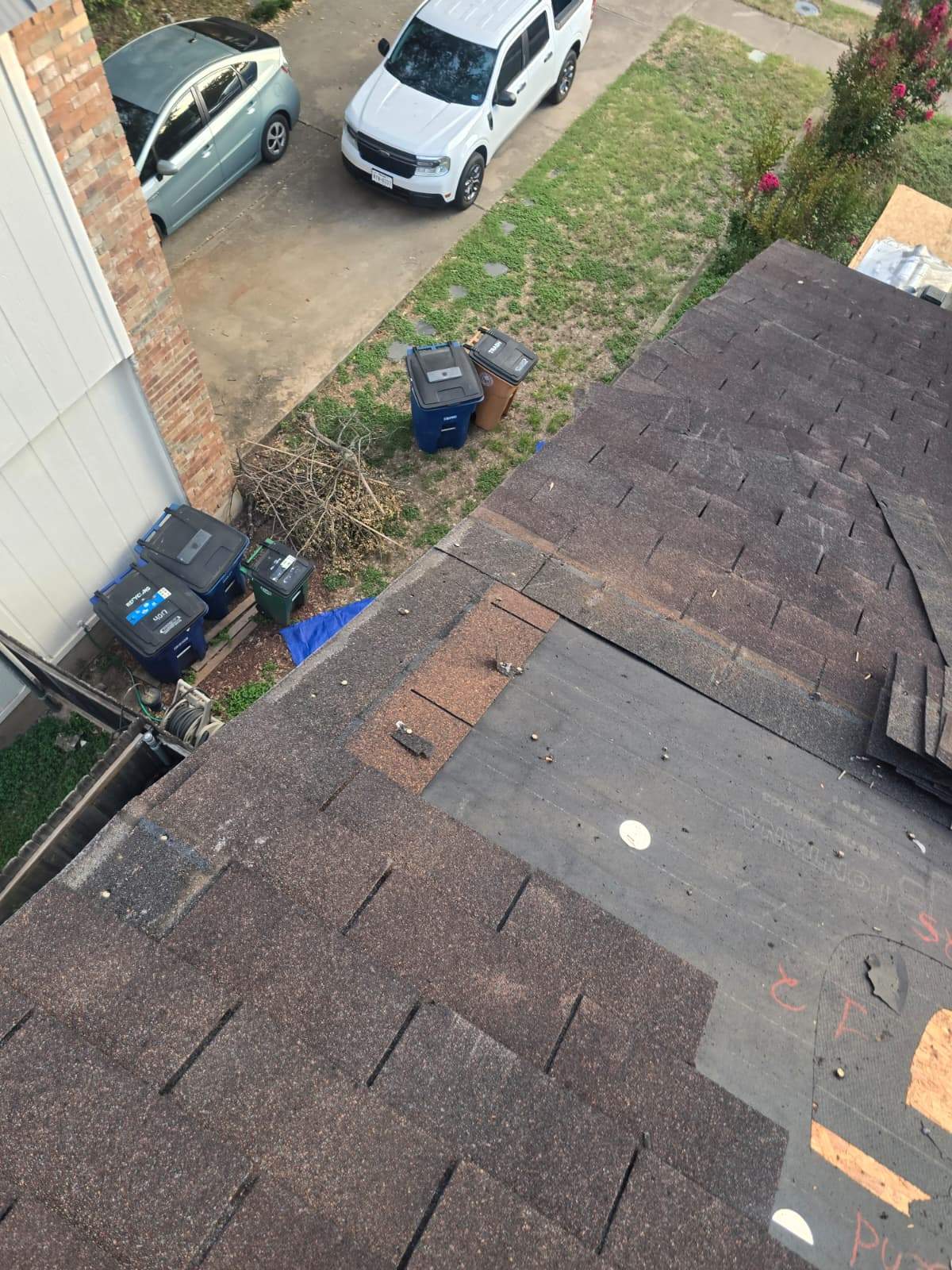Residential Roofing Replacement and Chimney Flashing Repair in Austin by Caliber Restoration LLC
