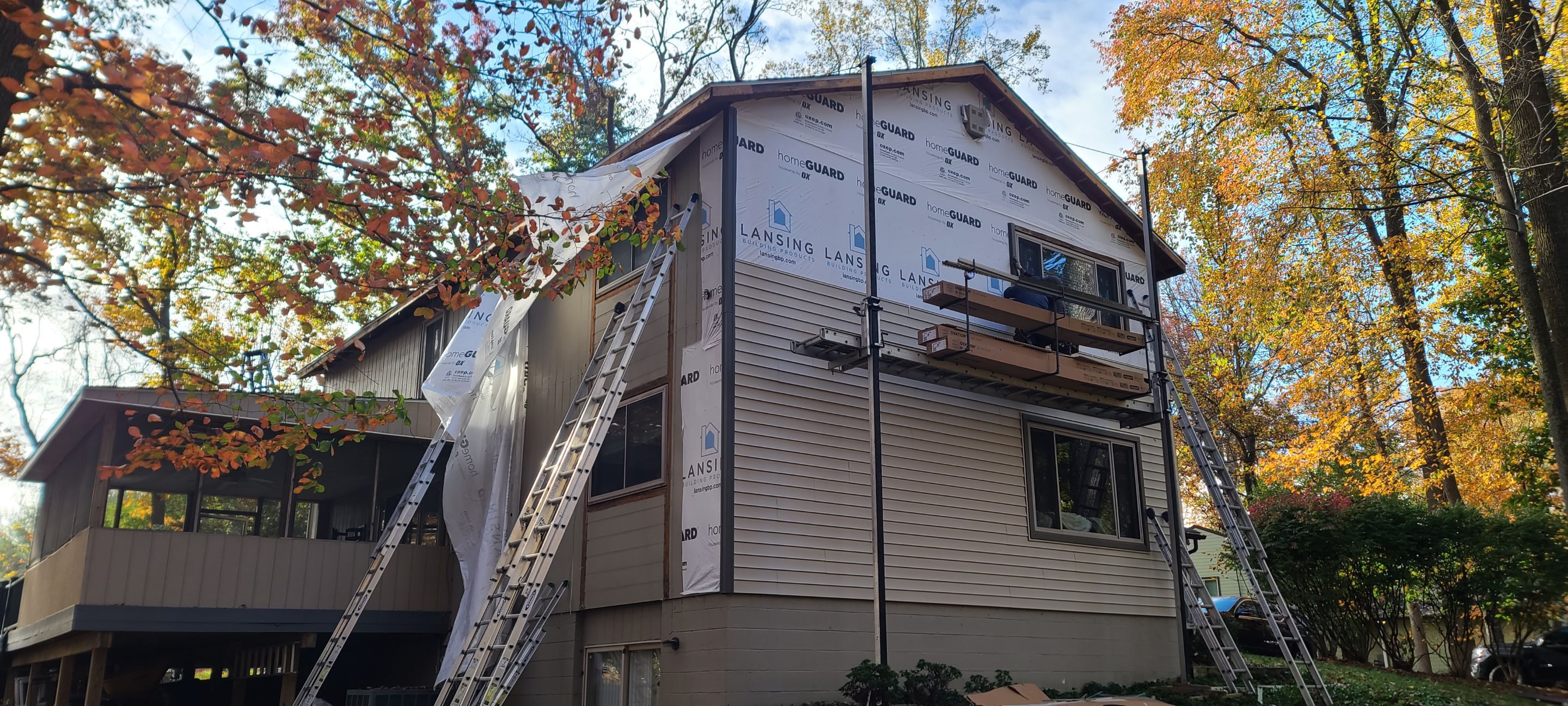 Siding Installation using Mastic Ovation by Window Depot of Annapolis