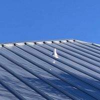 26ga 1.5" Mechanical Seam Mill Finish  by Total Roofing System The Metal Roof Experts