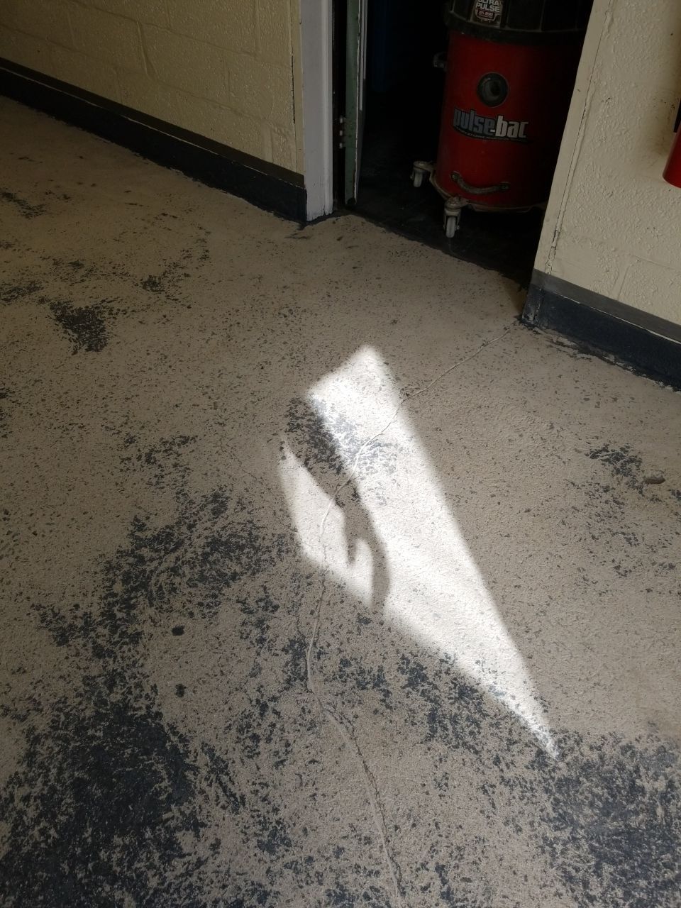 Laundry Room Floor Coating using Penntek- Silver Creek by Spectrum Painting, LLC