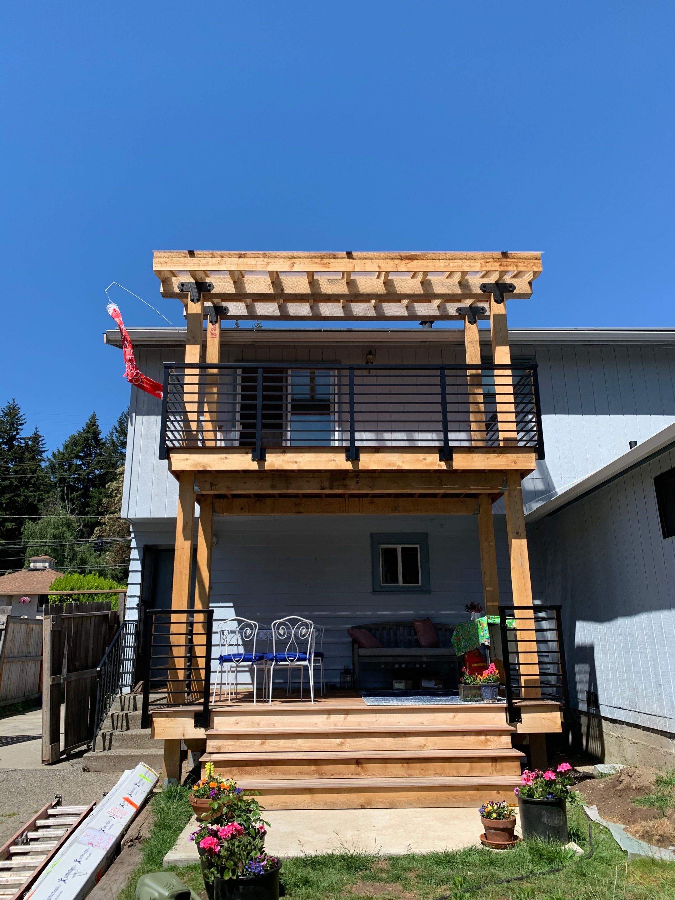 Finished Projects by Alki deck builders