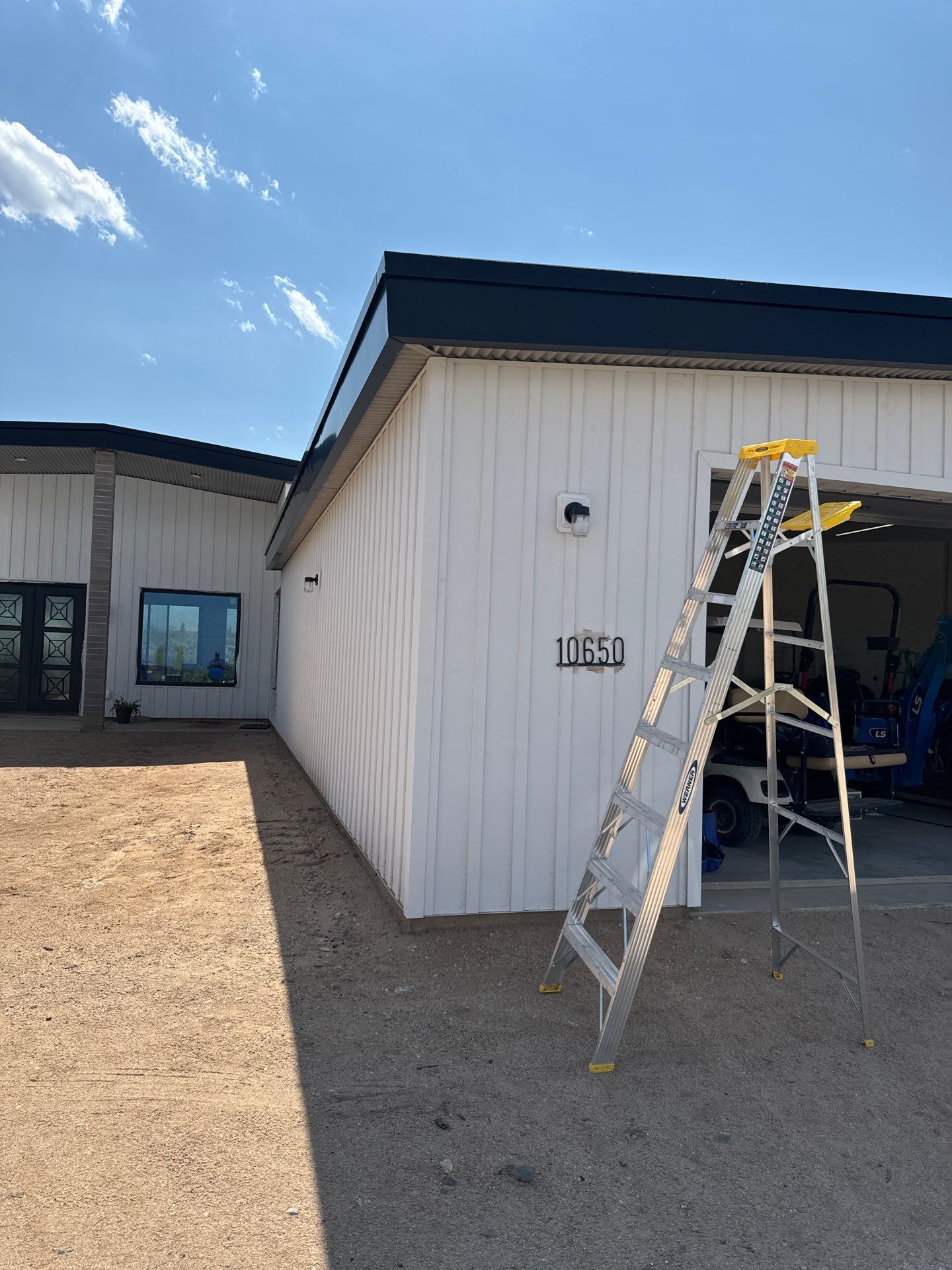 Polar White Metal Siding by Reimagine Roofing