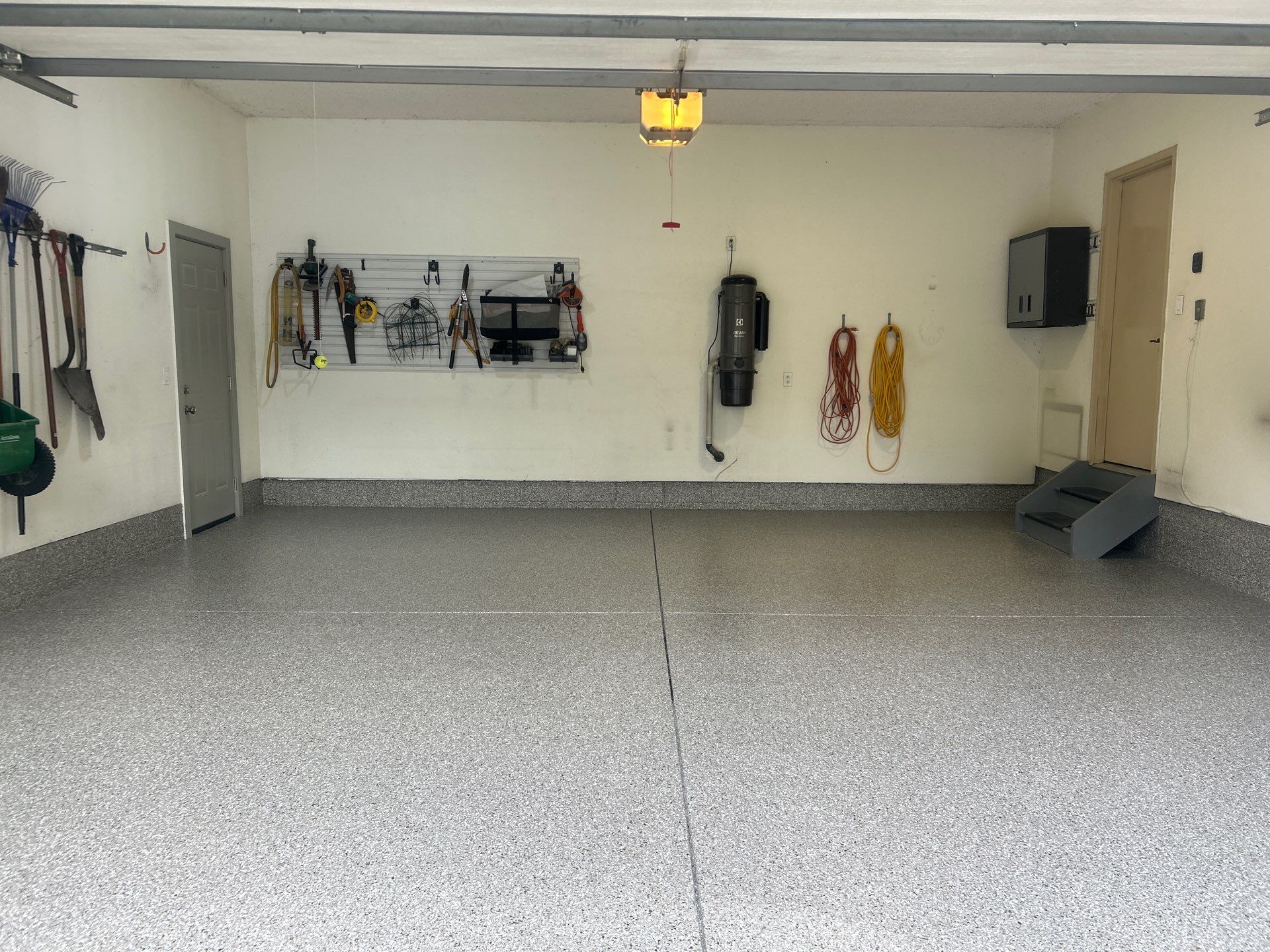 Pebble Beach Garage Renovation!  by Revival Concrete Coatings