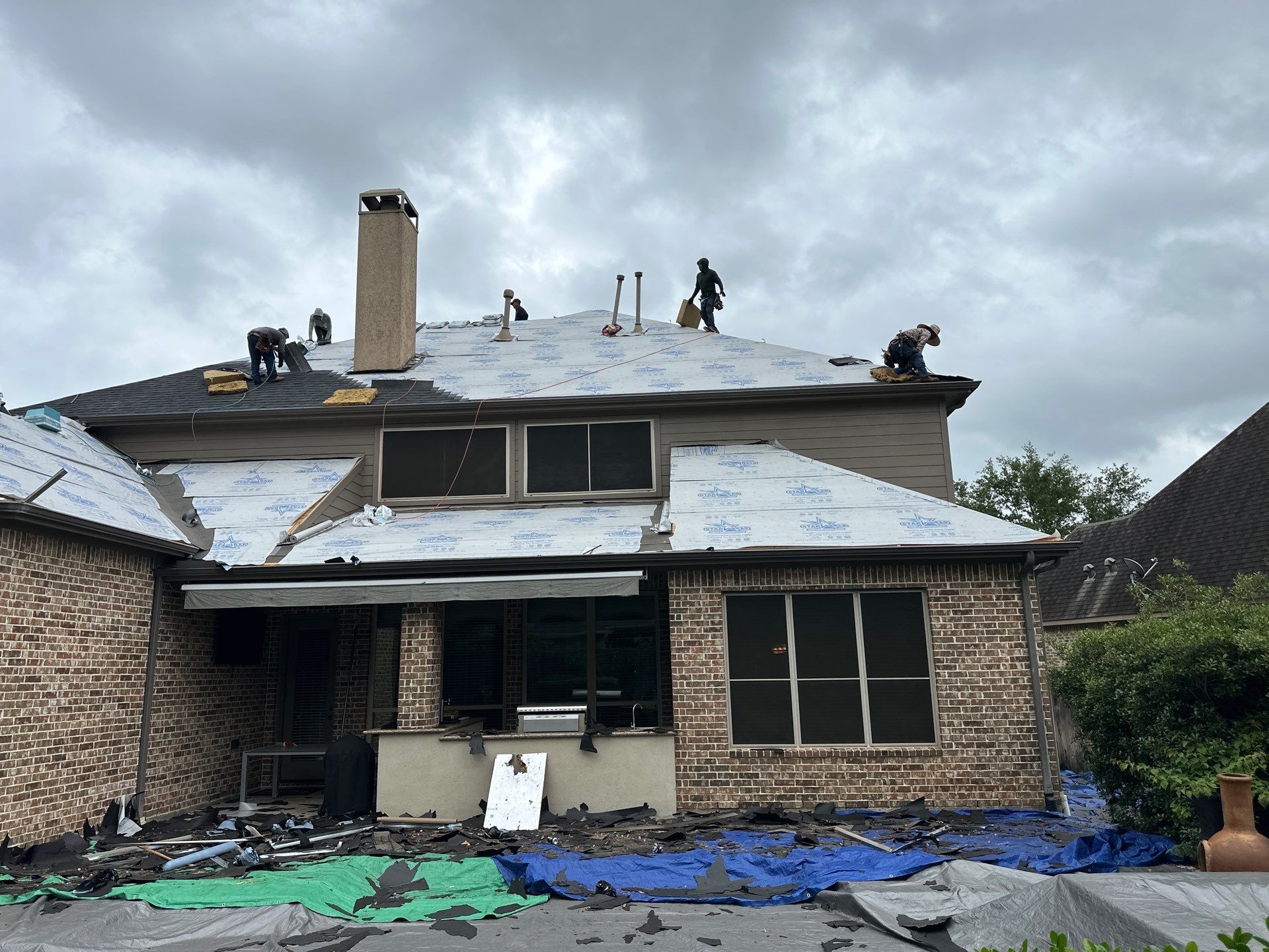Project in Spring by Motion Roofing