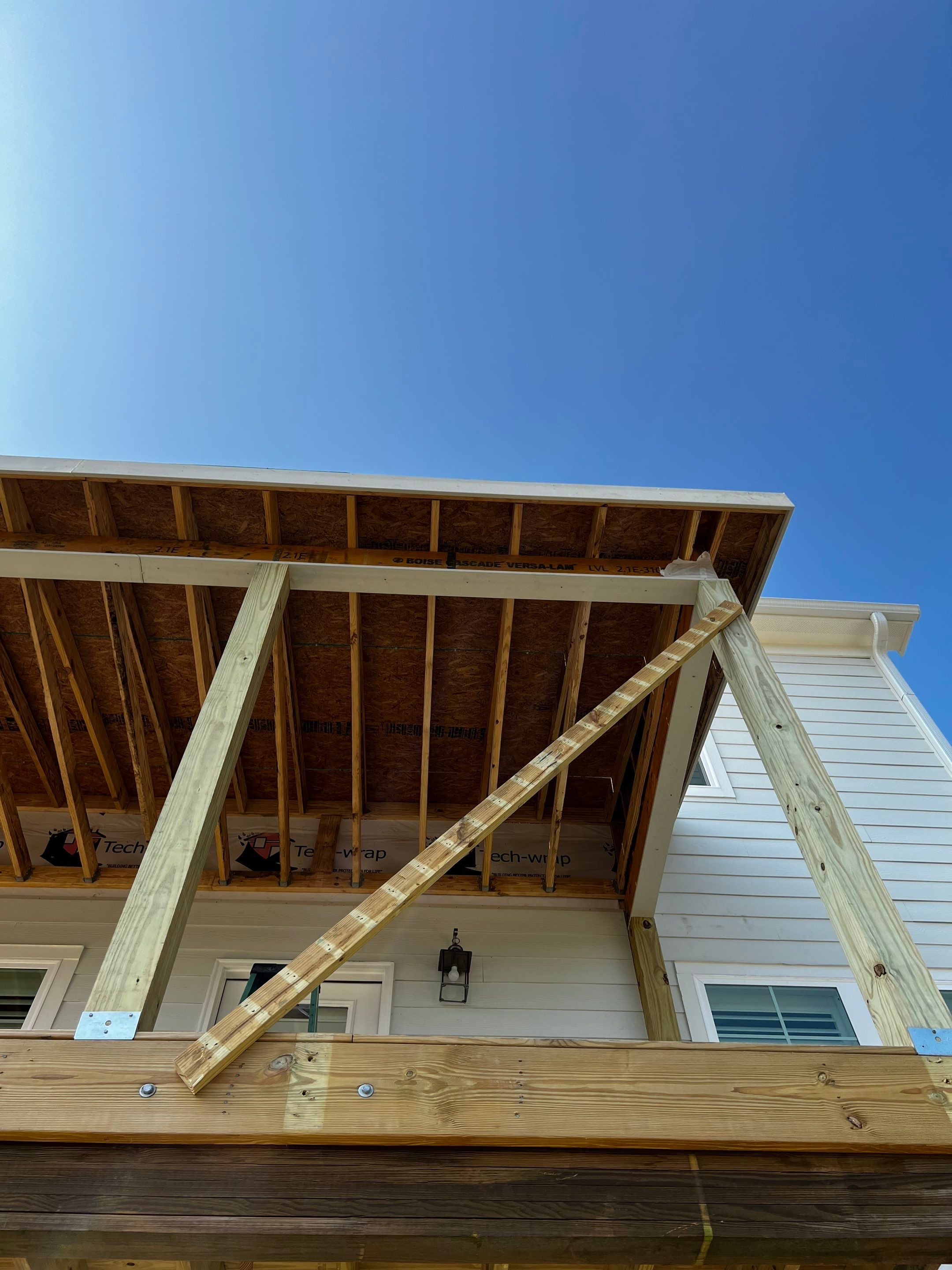 Second-Story Screened-In Porch and Deck Build in Marietta by Swift Home Renovations