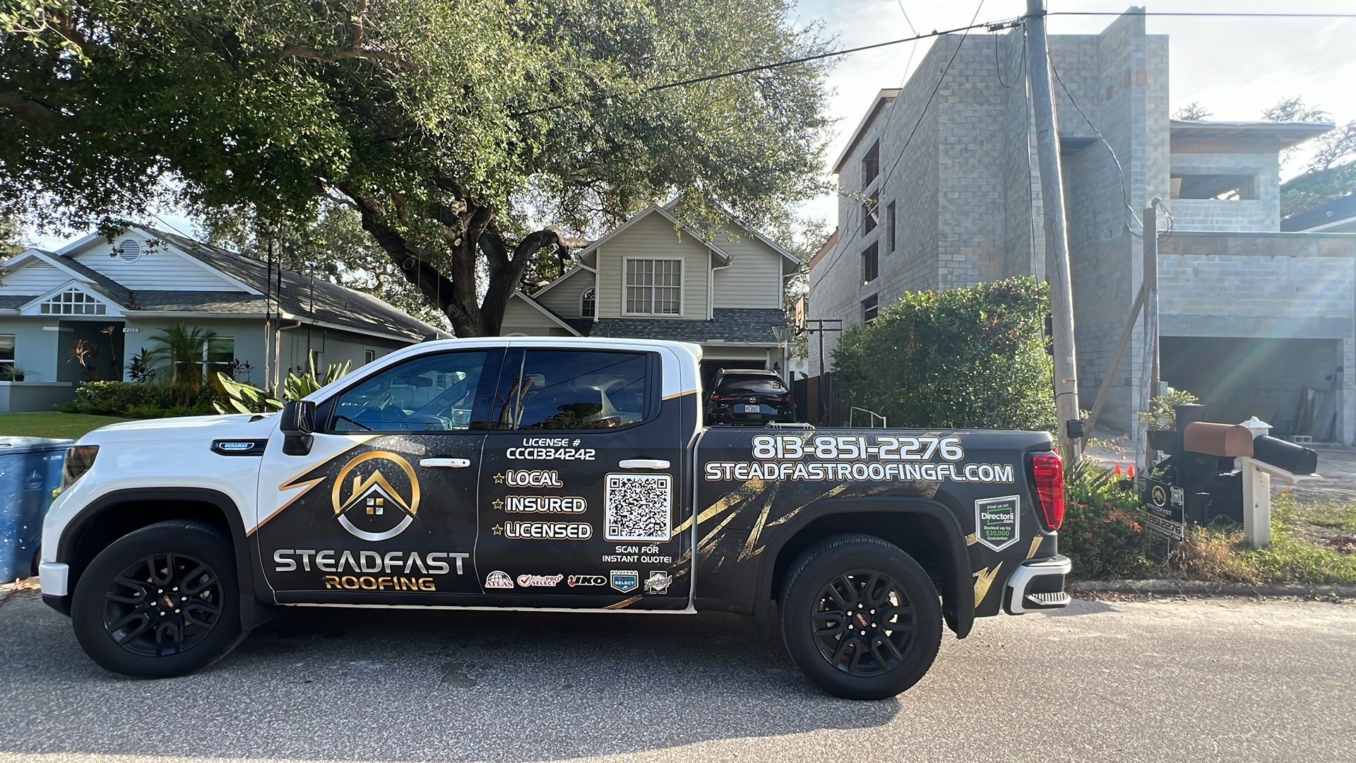 Roof Replacement in Tampa, FL by Steadfast Roofing 