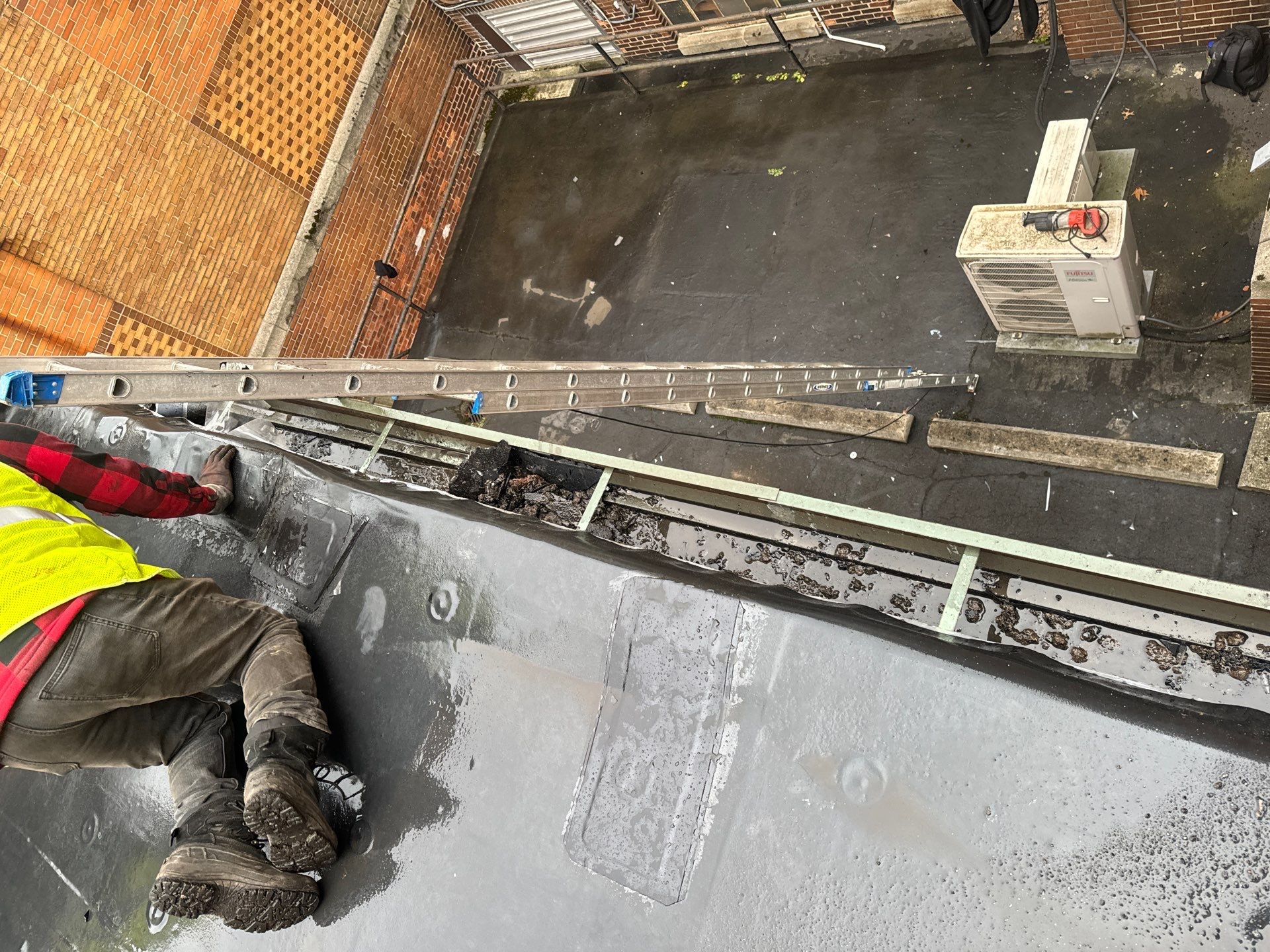 Commercial Roofing Repair using Repair by Absolute Roofing and Construction