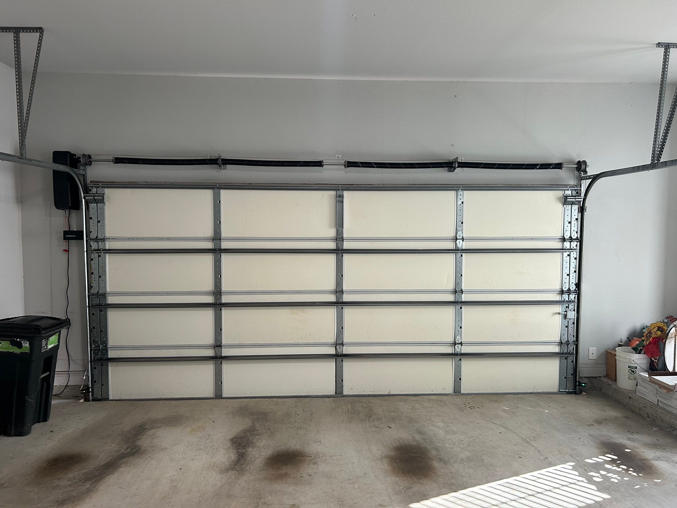 Heavy Duty Garage Door and LiftMaster Wall-Mount Opener Installation in Roanoke by Meadows Garage Doors
