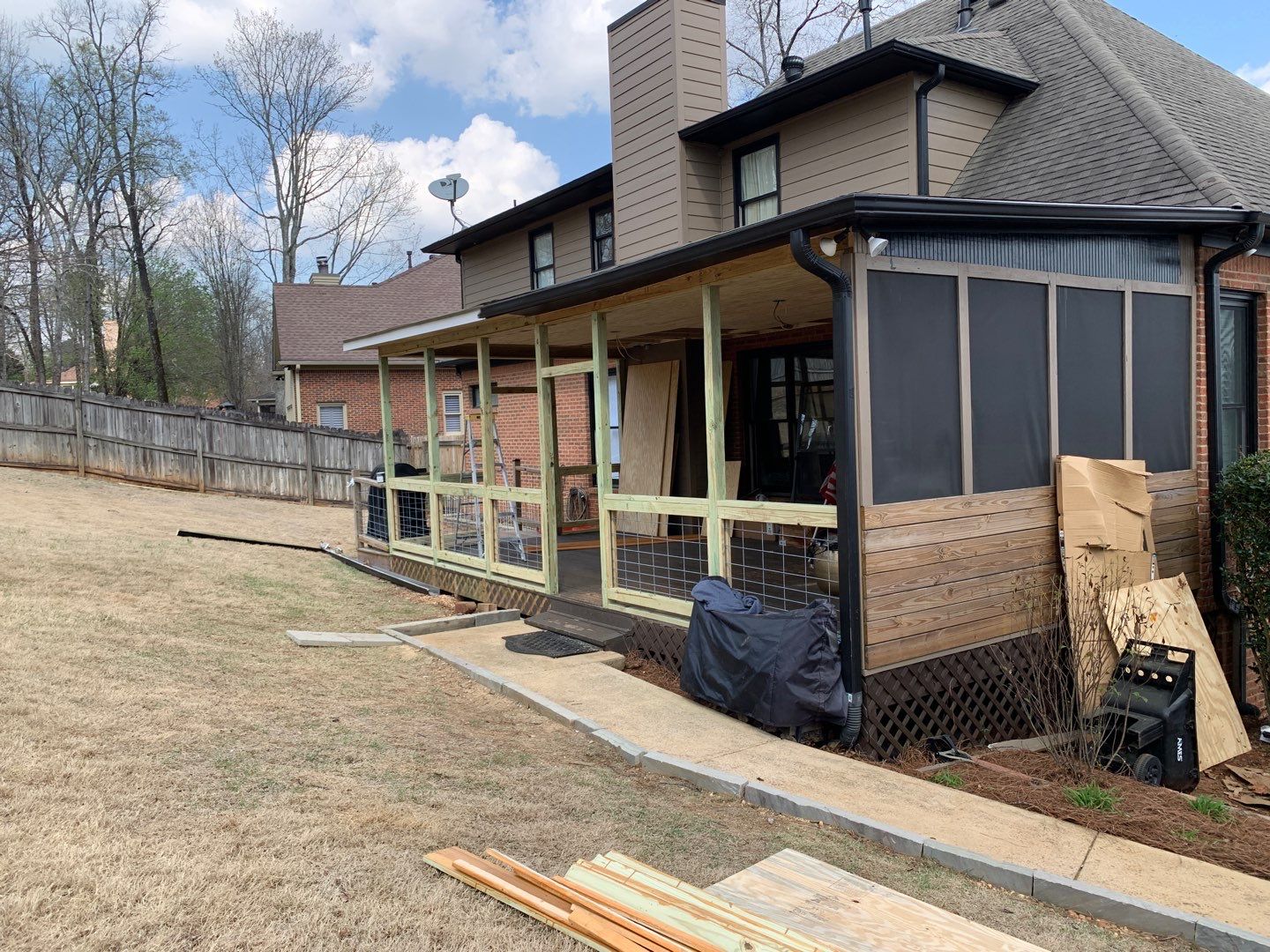 Lake Crest Circle - Roof and Deck Installation  by Pillar and Pine