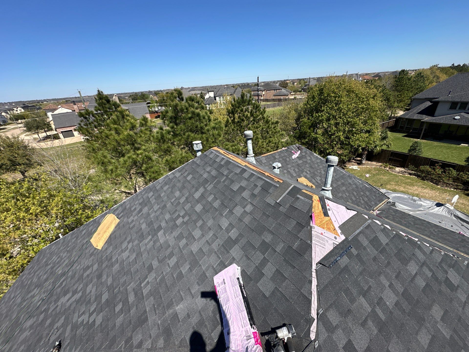 Project in Fulshear by Motion Roofing