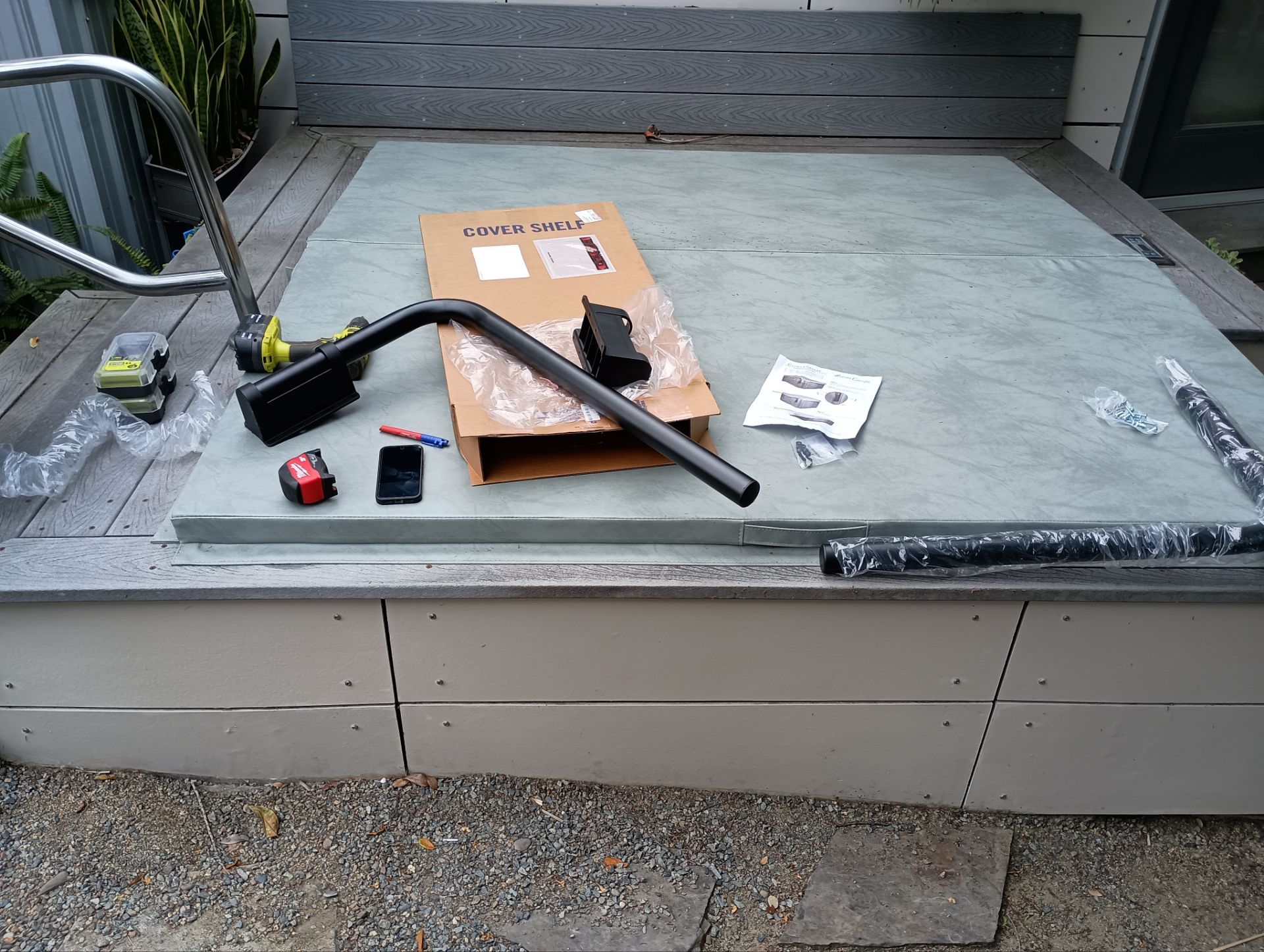 Cover Shelf Install by Action Spa Repair LLC