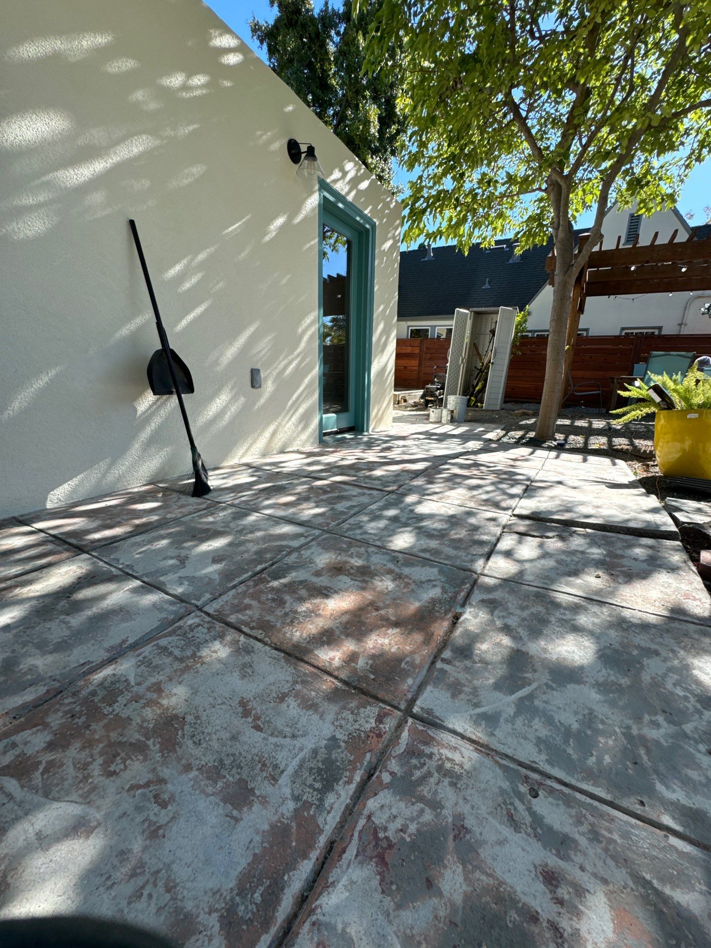 Exterior Transformation with Fresh Stucco and elastomeric system for waterproofing by Herrera’s Bay Area Painting inc.