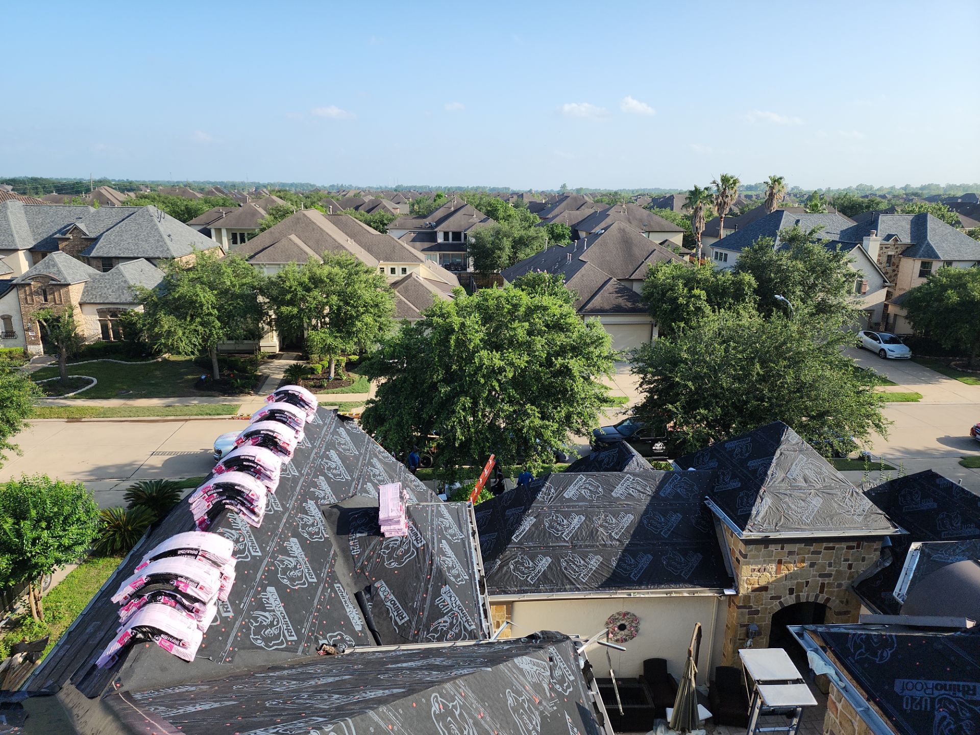 Residential Roofing Repair using Owen's Corning Duration (Lifetime) Shingles by Roof Repair Company